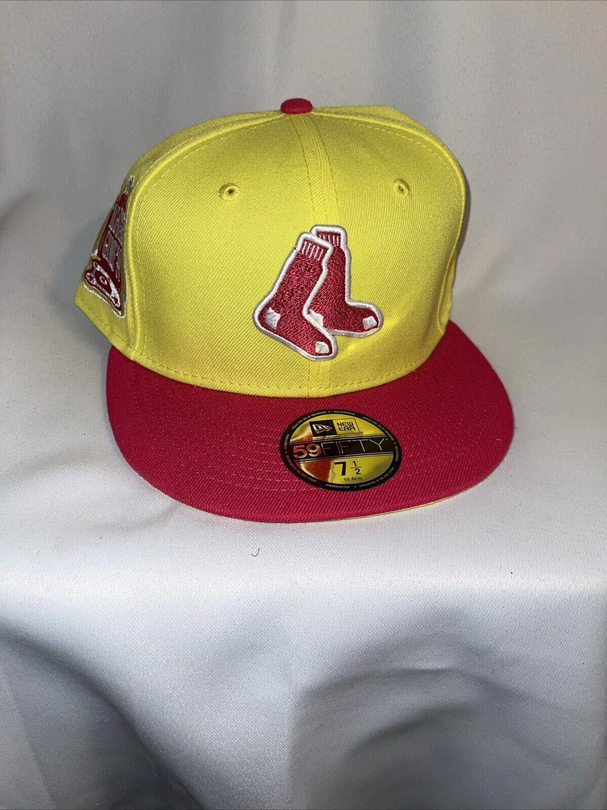 New Era New Era 59FIFTY Boston Red Sox Fitted Hat 7 1/2 Size ONE SIZE - 1 Thumbnail