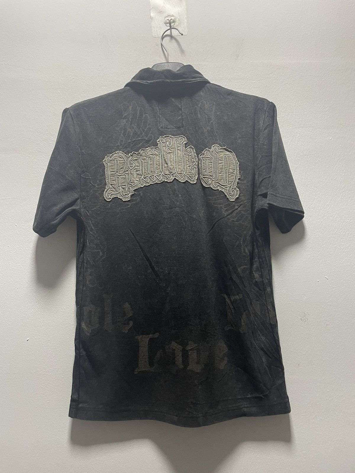 In The Attic IN THE ATTIC Polo Shirt Skull Zip Size US M / EU 48-50 / 2 - 7 Thumbnail