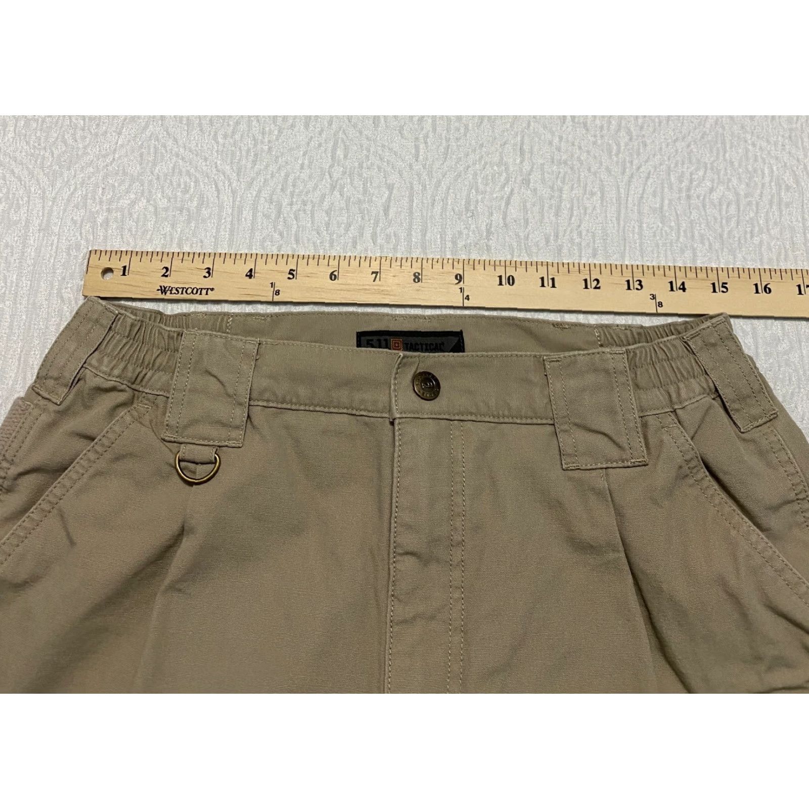 Vintage 5.11 Tactical Cargo Pants Double Knee Men's 30×34 Beige Cargo Pants Workwear Men 30 Beige 5.11 Tactical Pants Mens Size US 30 / EU 46 - 6 Thumbnail