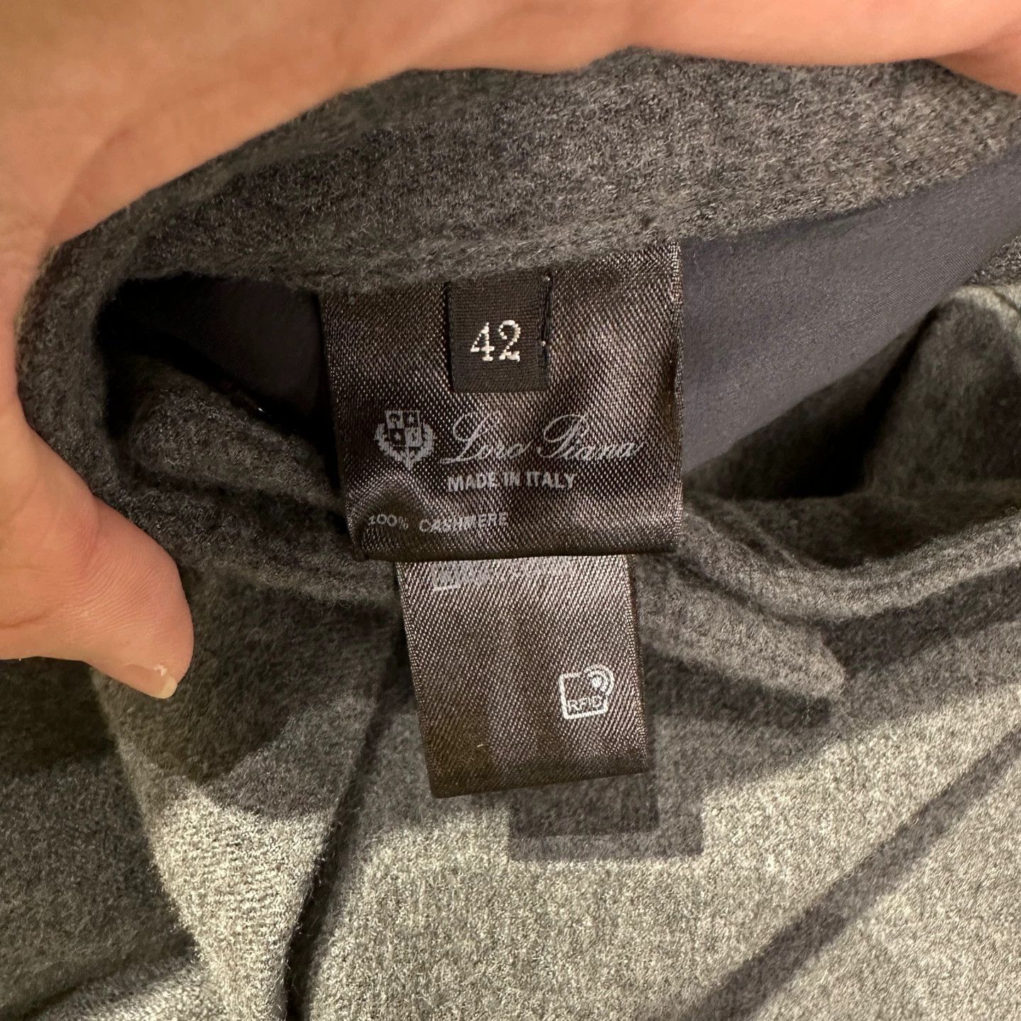 Loro Piana Loro Piana may497 Cashmere Wide-Leg Trousers 42 Size 28" / US 6 / IT 42 - 4 Thumbnail