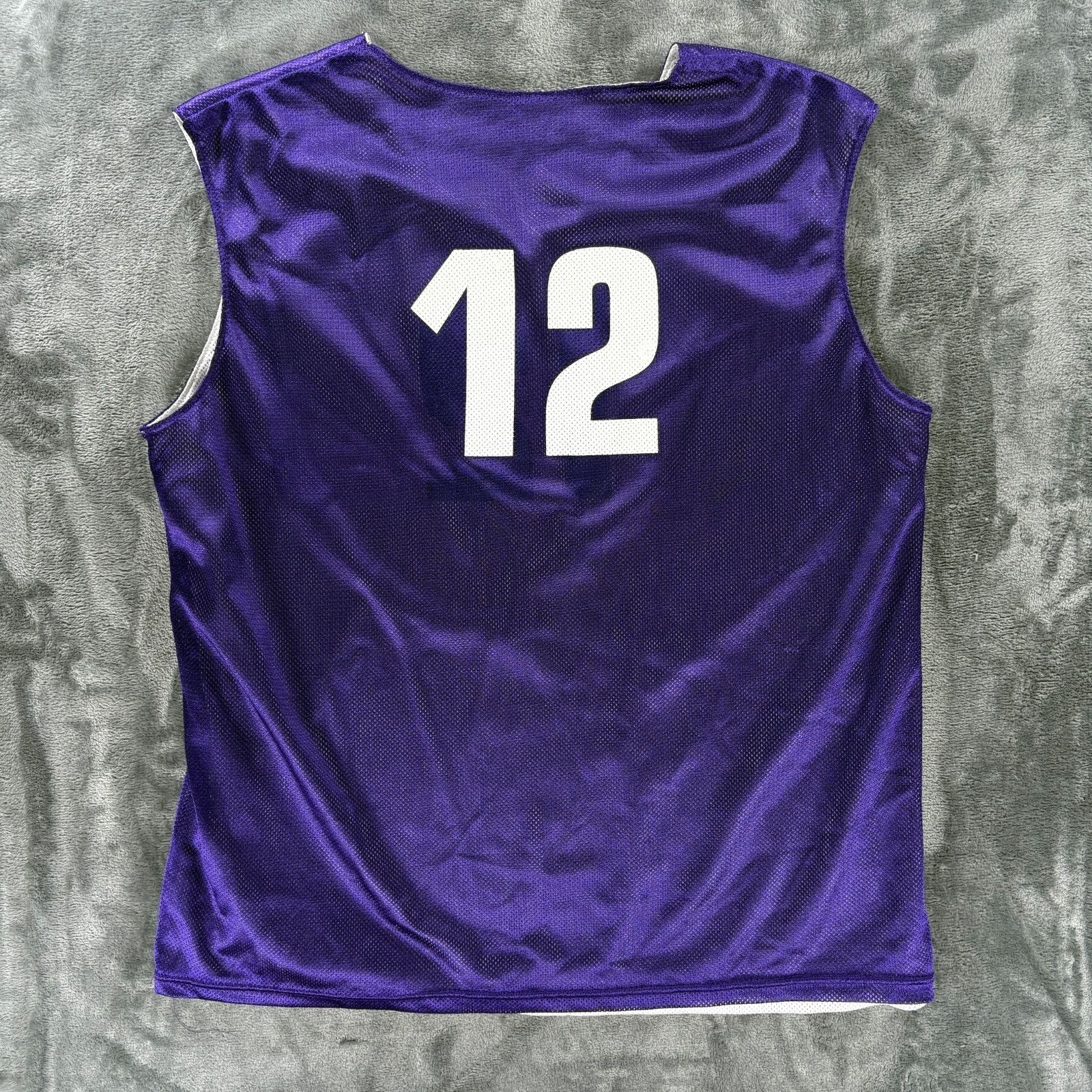 Nike Vintage Nike Junior Hoop League Jersey Purple USA XL Fits Me Size US M / EU 48-50 / 2 - 2 Thumbnail