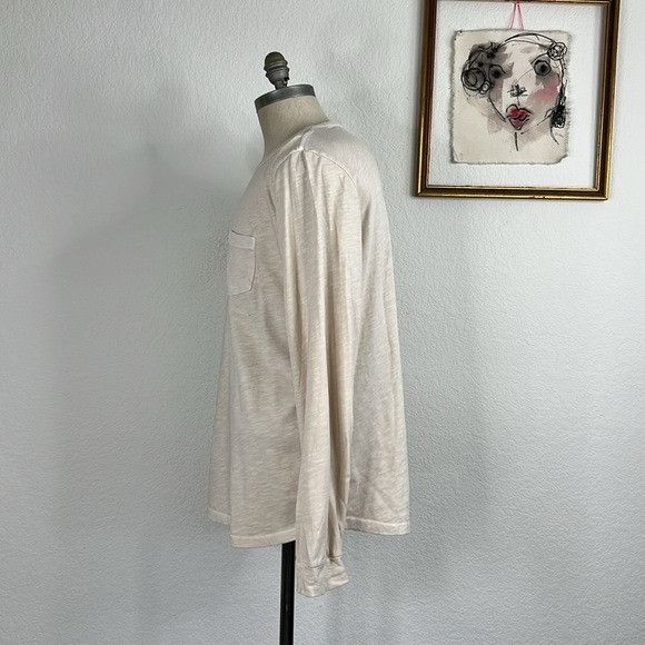 Marine Layer Marine Layer Lassen Heavy Slub Long Sleeve Pocket Tee Size US L / EU 52-54 / 3 - 7 Thumbnail