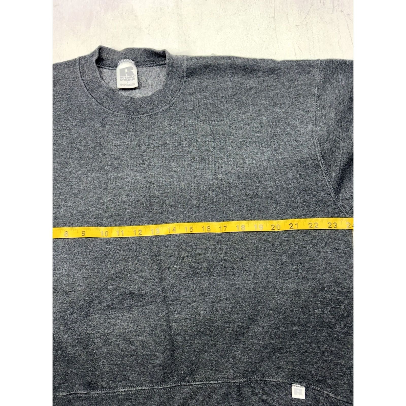 Russell Athletic VINTAGE Russell Athletic Premier Crewneck Sweatshirt Gray Boxy Mens L Sweatshirt Size US L / EU 52-54 / 3 - 4 Thumbnail
