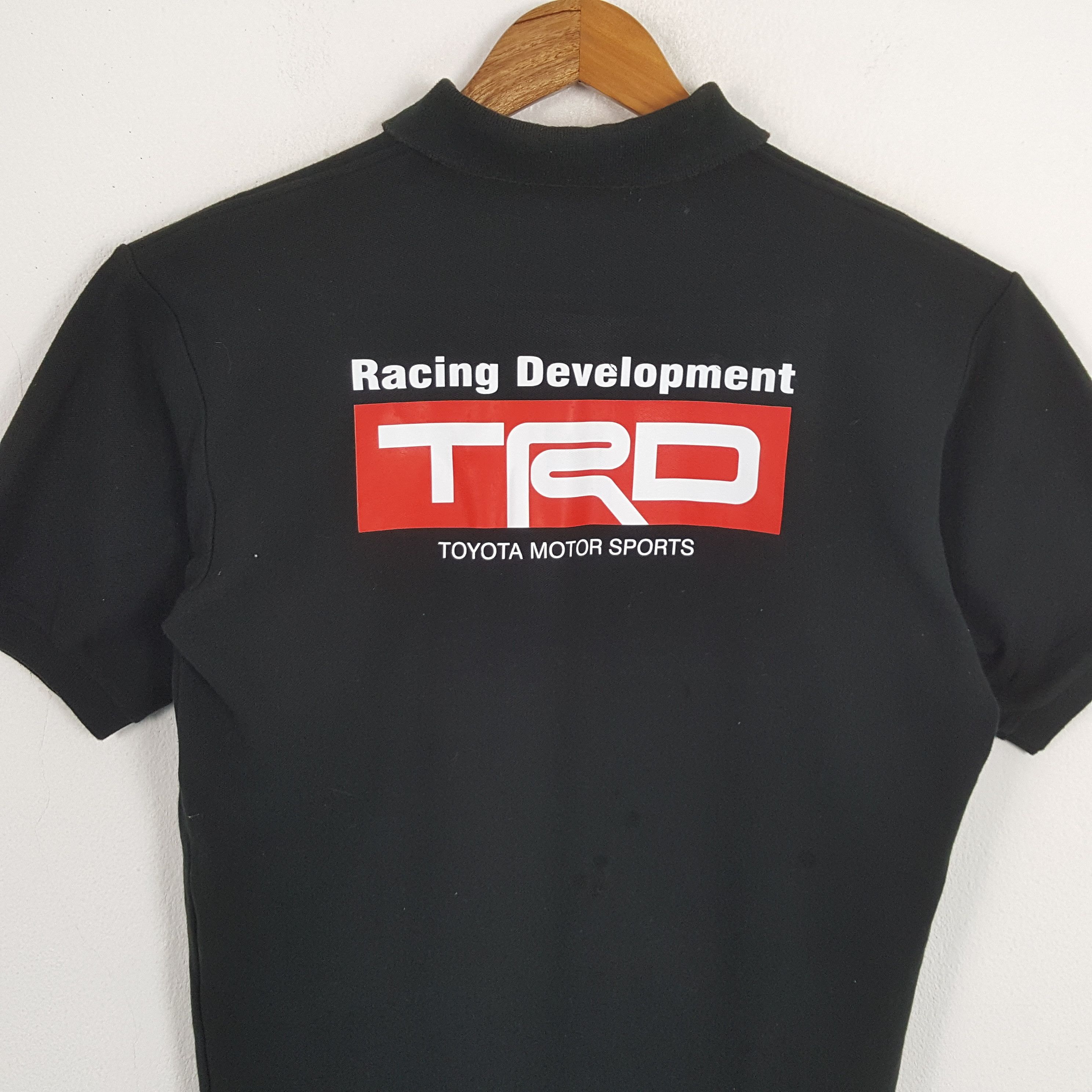 Japanese Brand × Vintage Vintage TRD TOYOTA MOTOR SPORT Racing Team Custom Polos Size US L / EU 52-54 / 3 - 2 Thumbnail