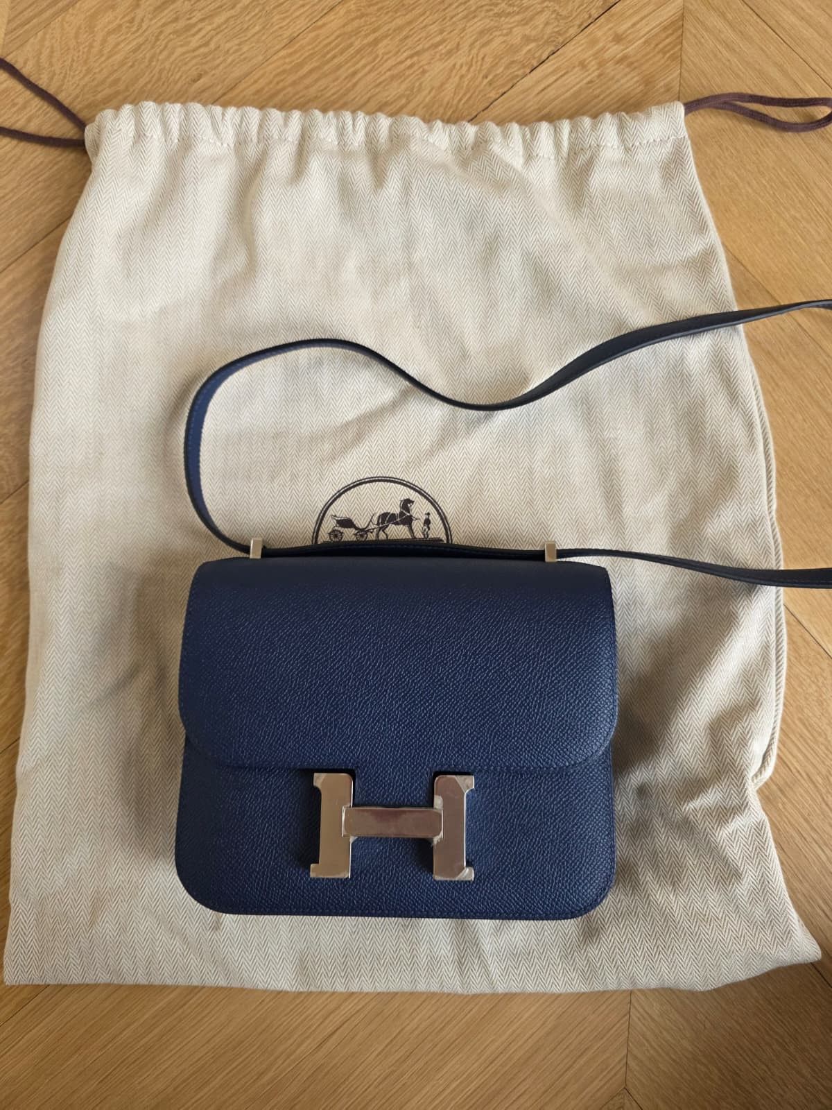 Hermes CC32 Size: OS / Crossbody Bags in Blue Size ONE SIZE - 4 Thumbnail