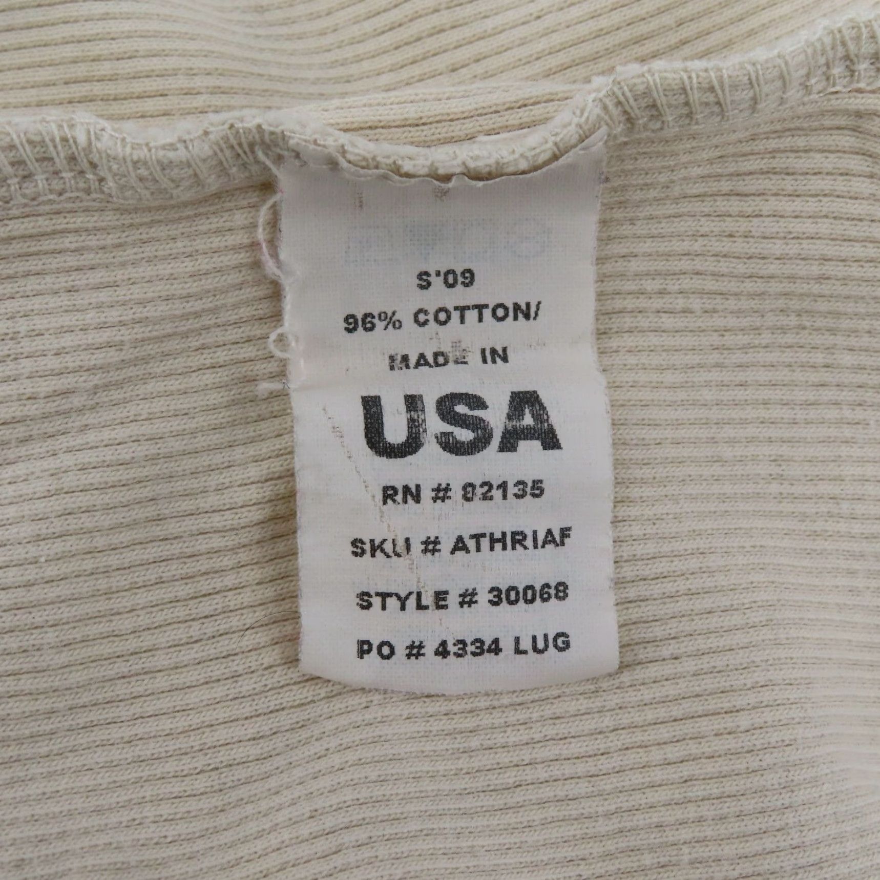 Vintage Fresh Produce Womens XL Beige Floral Button Henley Shirt USA Size XL / US 12-14 / IT 48-50 - 7 Thumbnail