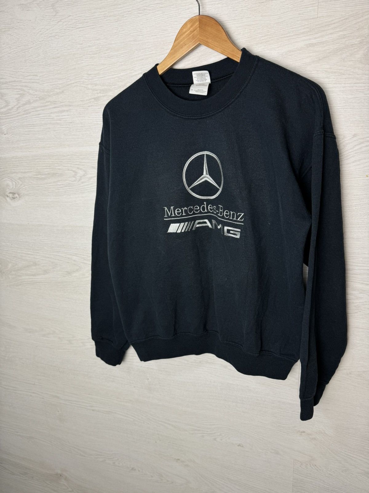 Mercedes-Benz Mercedes-Benz AMG Logo Sweatshirt Vintage Style Blue Size US M / EU 48-50 / 2 - 2 Thumbnail