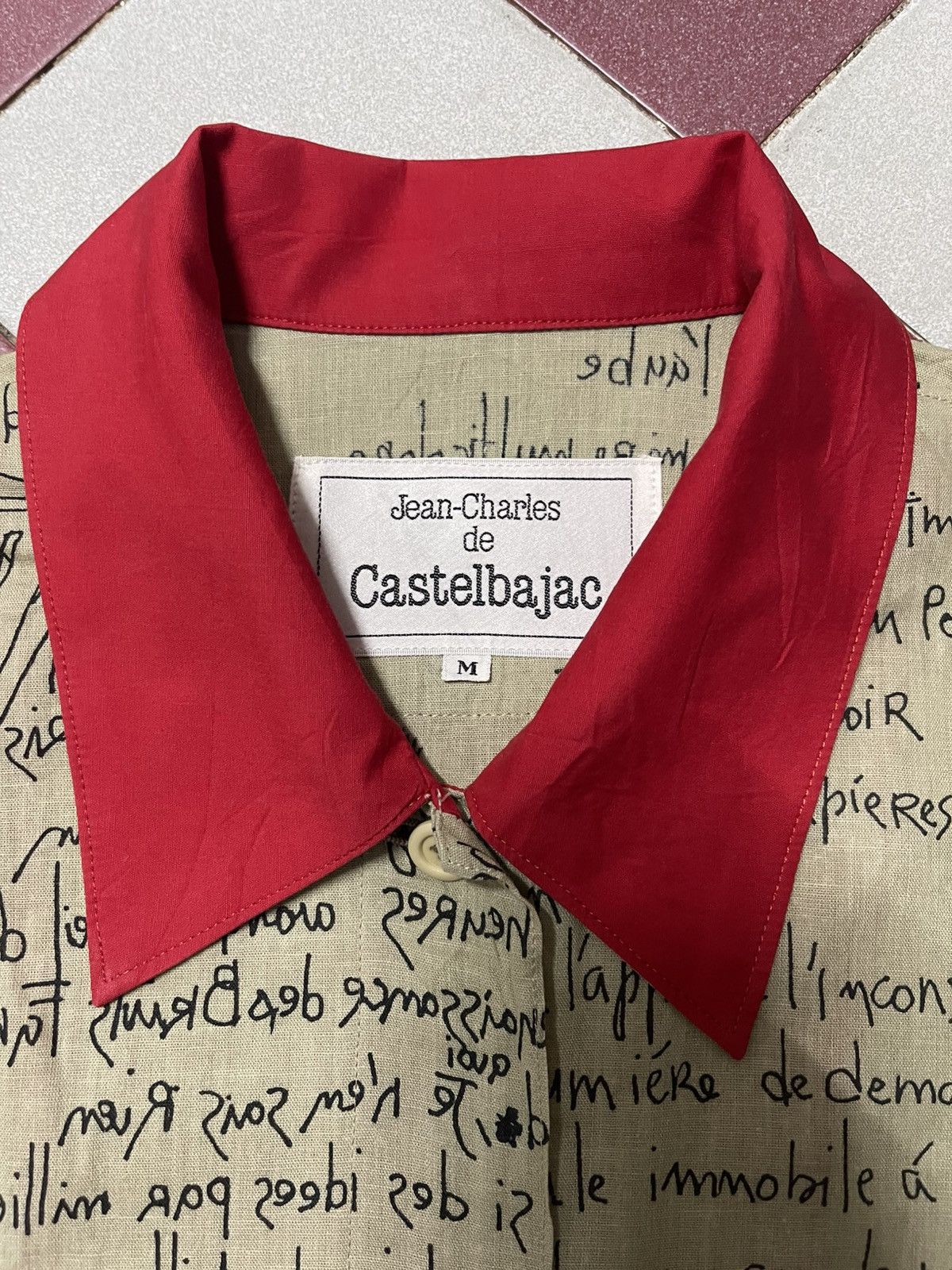 Jean Charles De Castelbajac × Vintage Vintage ART Castelbajac Cropped Light Jacket Size M / US 6-8 / IT 42-44 - 7 Thumbnail