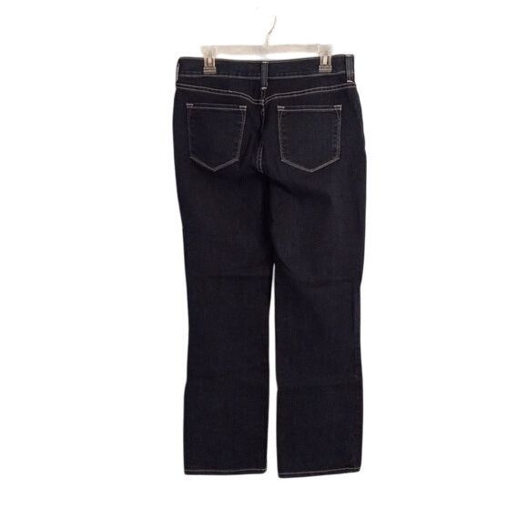 NYDJ NYDJ Size 8 Jeans Womens Dark Wash Straight Leg USA Lift Tuc Size 30" / US 8 / IT 44 - 9 Thumbnail