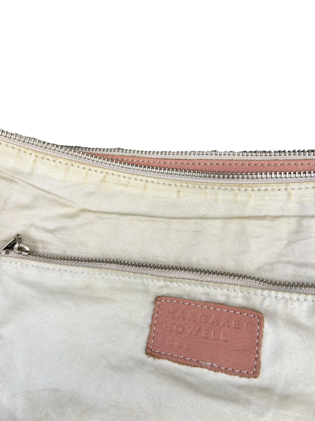 Leather Vintage Margaret Howell Scratches Patina Cowhide Leather Bag Size ONE SIZE - 25 Thumbnail