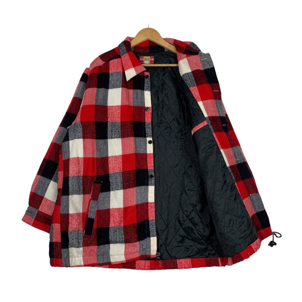 Flannel BOB-COX Red Checked Flannel Jacket #1143-C52 Size US M / EU 48-50 / 2 - 7 Thumbnail