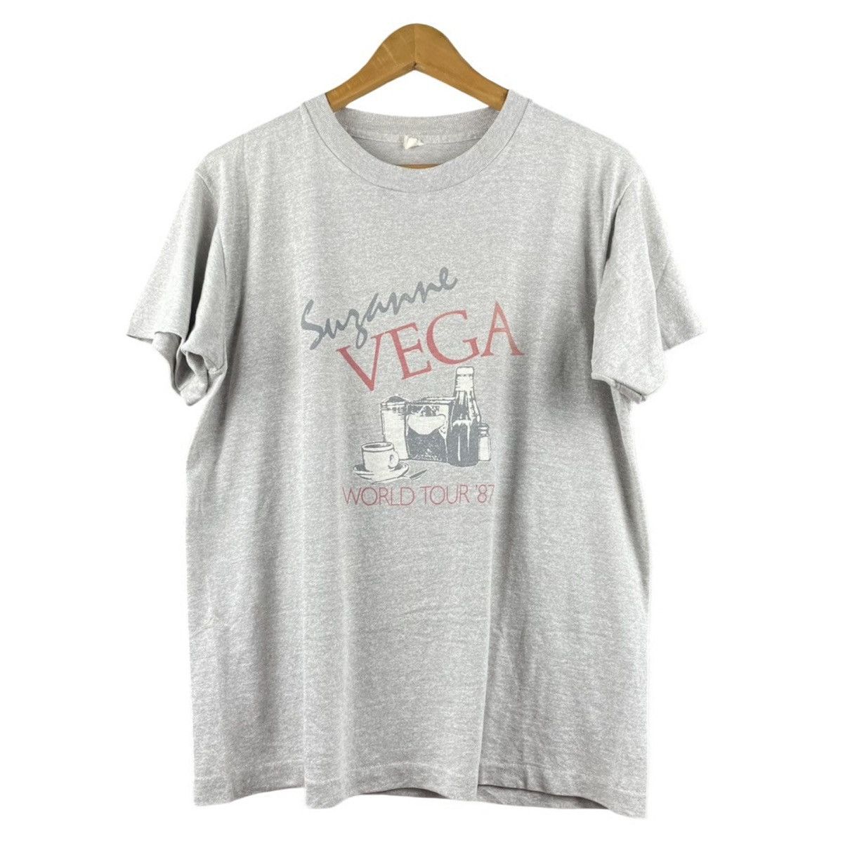 Band Tees × Vintage Vintage Suzanne Vega T-Shirt World Tour 1987 Size US M / EU 48-50 / 2 - 1 Thumbnail