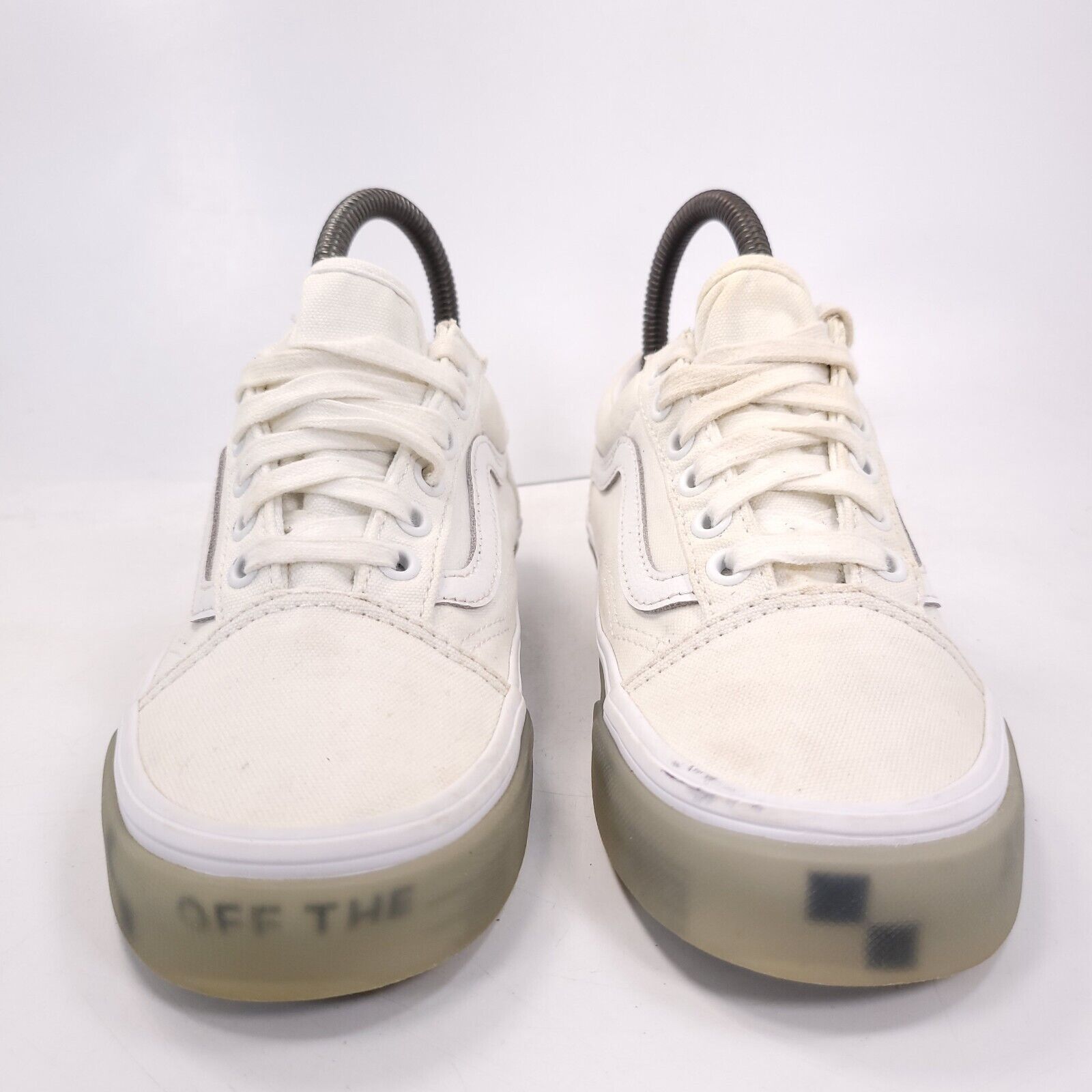 Vans Vans Off the Wall Old Skool Shoe Women Size 5.5 500714 White Size US 5.5 / IT 35.5 - 2 Thumbnail