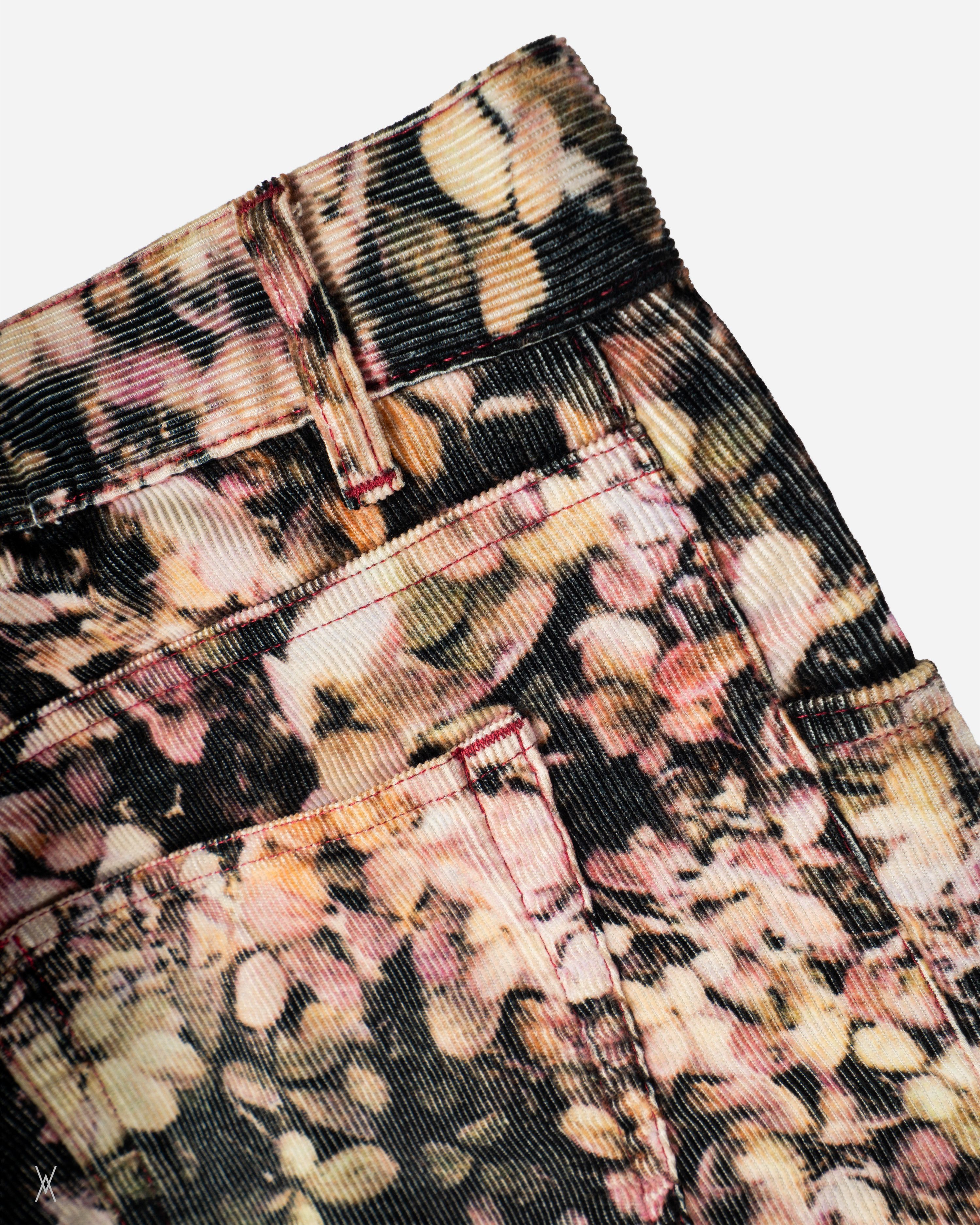 Ann Demeulemeester Ann Demeulemeester floral print corduroy trousers Size US 34 / EU 50 - 4 Thumbnail