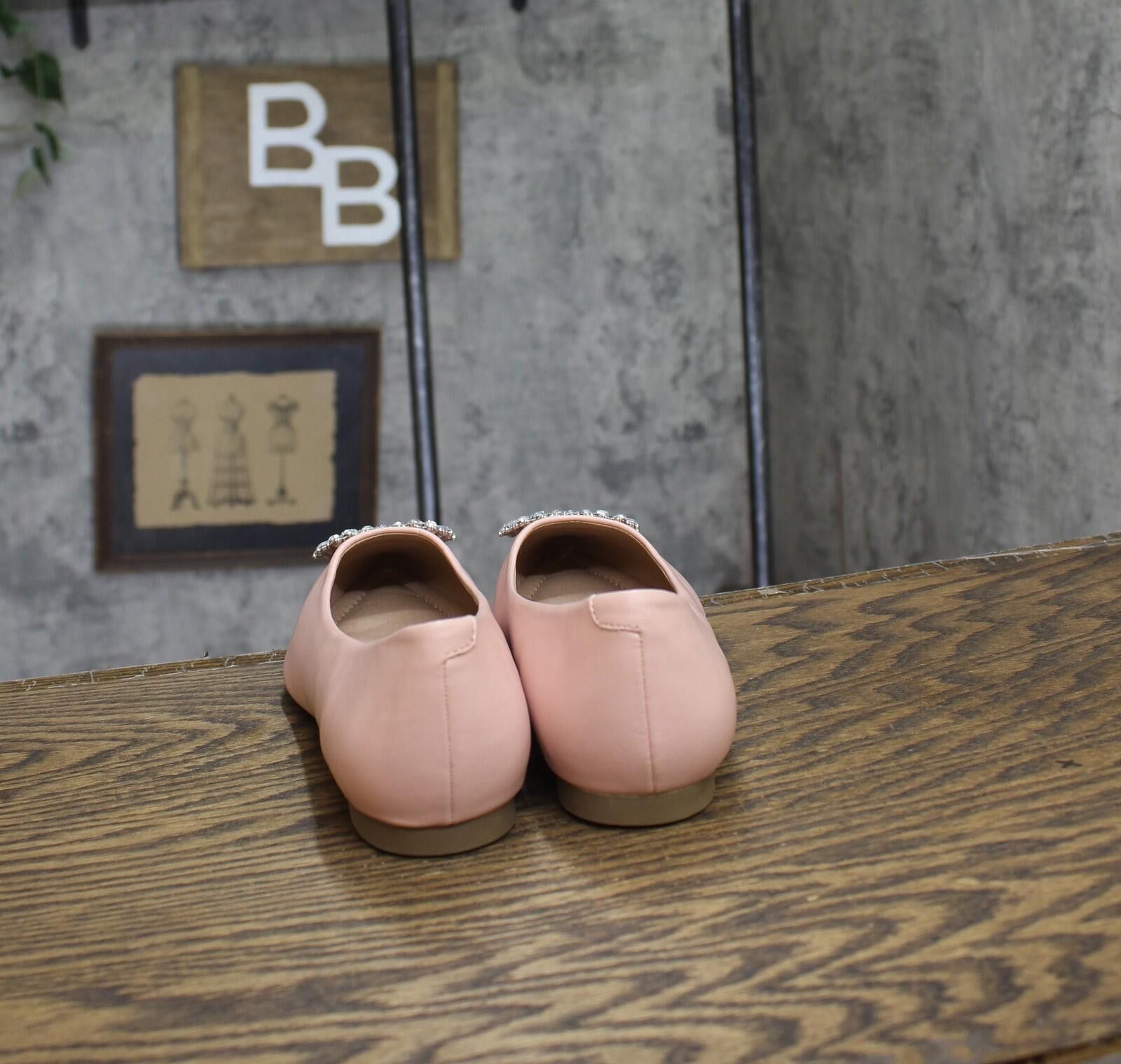 Other Nwt Journee Collection Dressy Ballet Flats Renzo-wd Pink 8w Size US 8 / IT 38 - 4 Thumbnail