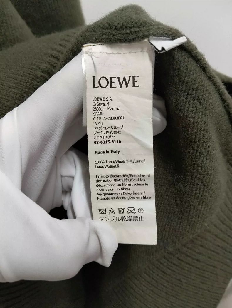 Loewe LOEWE A wool turtleneck sweater Size L / US 10 / IT 46 - 6 Thumbnail