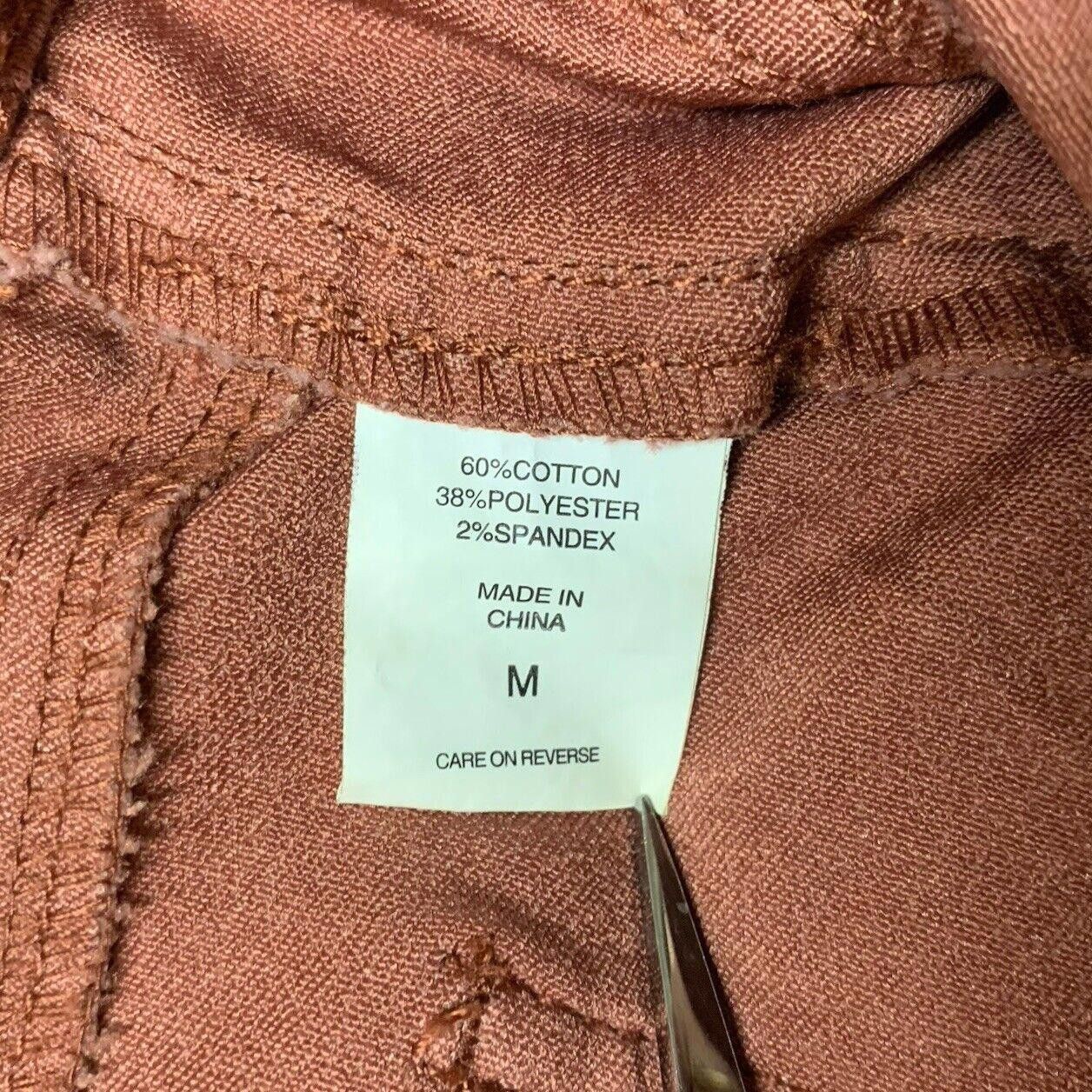 Other Soho Women's M High Waist Legging Pink Mauve Cropped Size 32" / US 10 / IT 46 - 11 Thumbnail