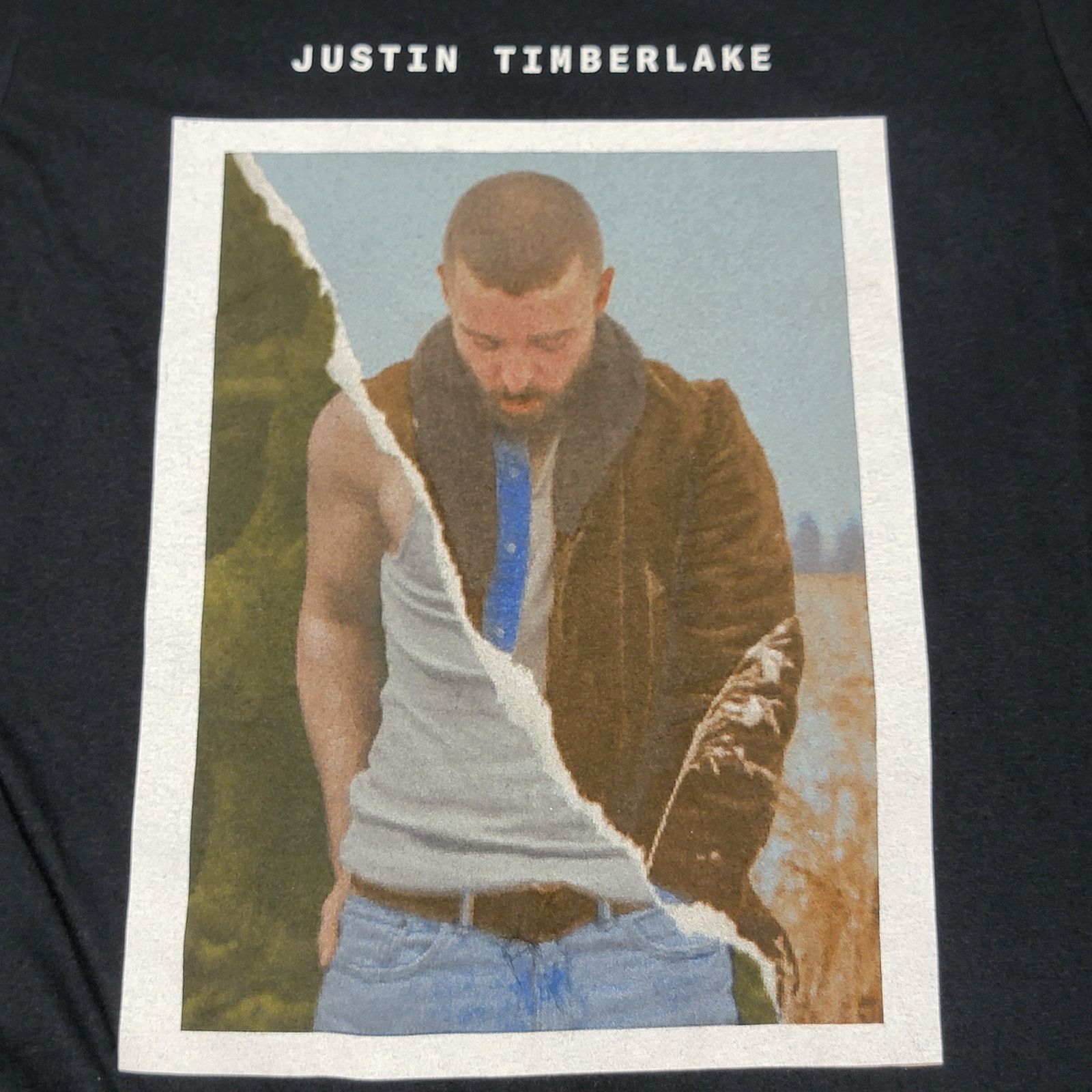 Other Justin Timberlake Black Ladies Tee - Size Large Size L / US 10 / IT 46 - 2 Thumbnail