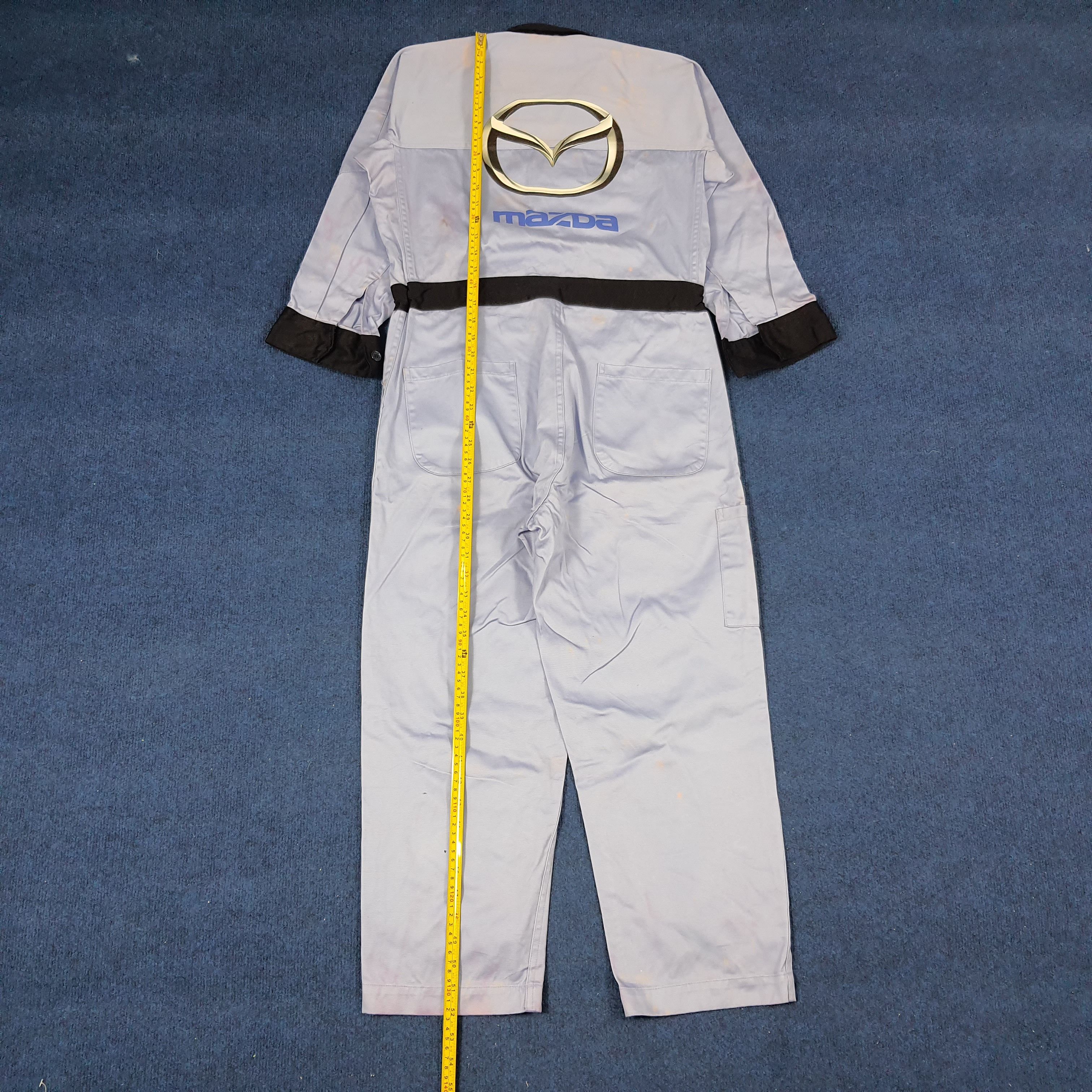 Japanese Brand × Vintage Vintage Mazda Japan Motorsports Racing Brand Coverall Size US S / EU 44-46 / 1 - 4 Thumbnail