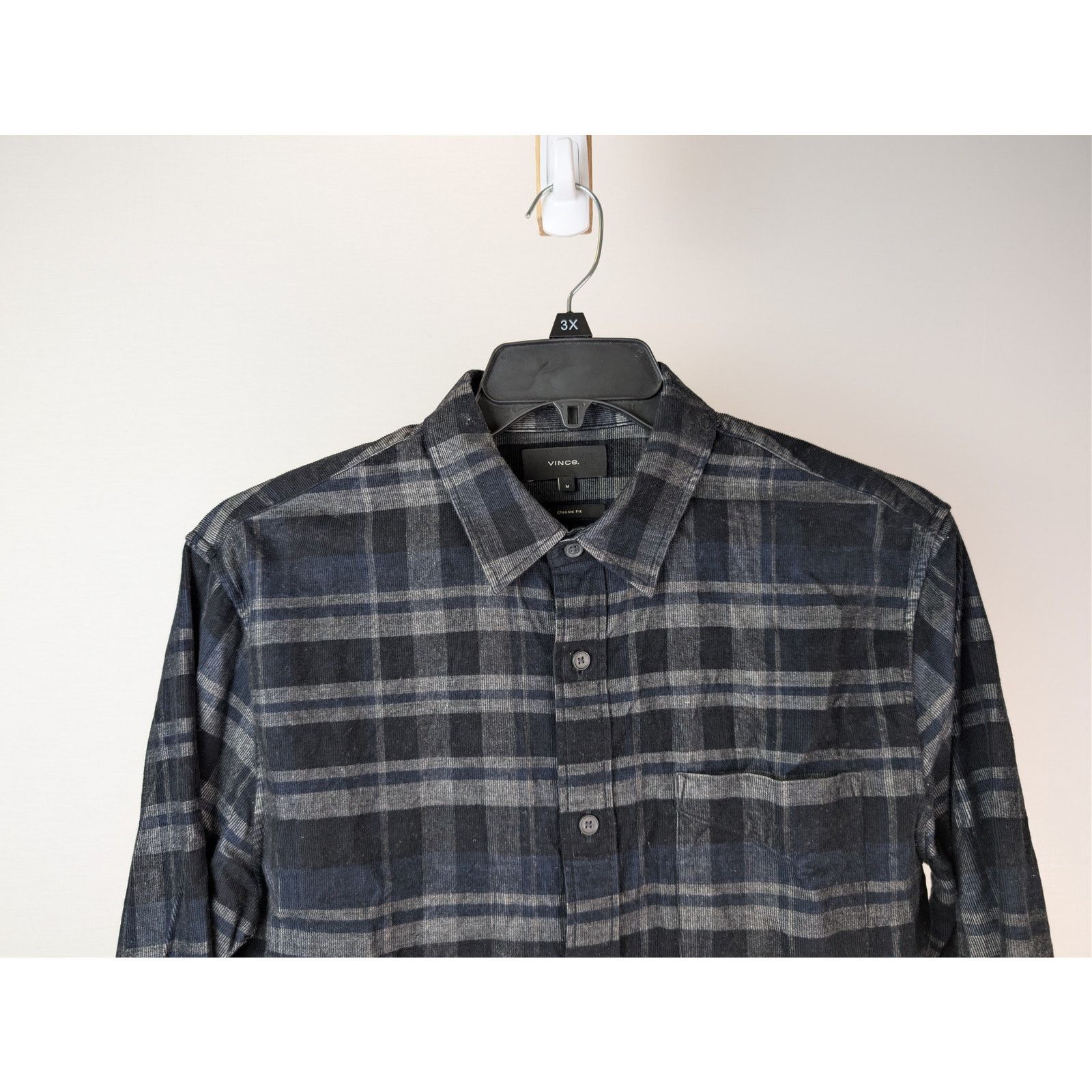 Vince o1rshd1 CC20 Classic Fit Button up Shirt in Multicolor Size US M / EU 48-50 / 2 - 3 Thumbnail