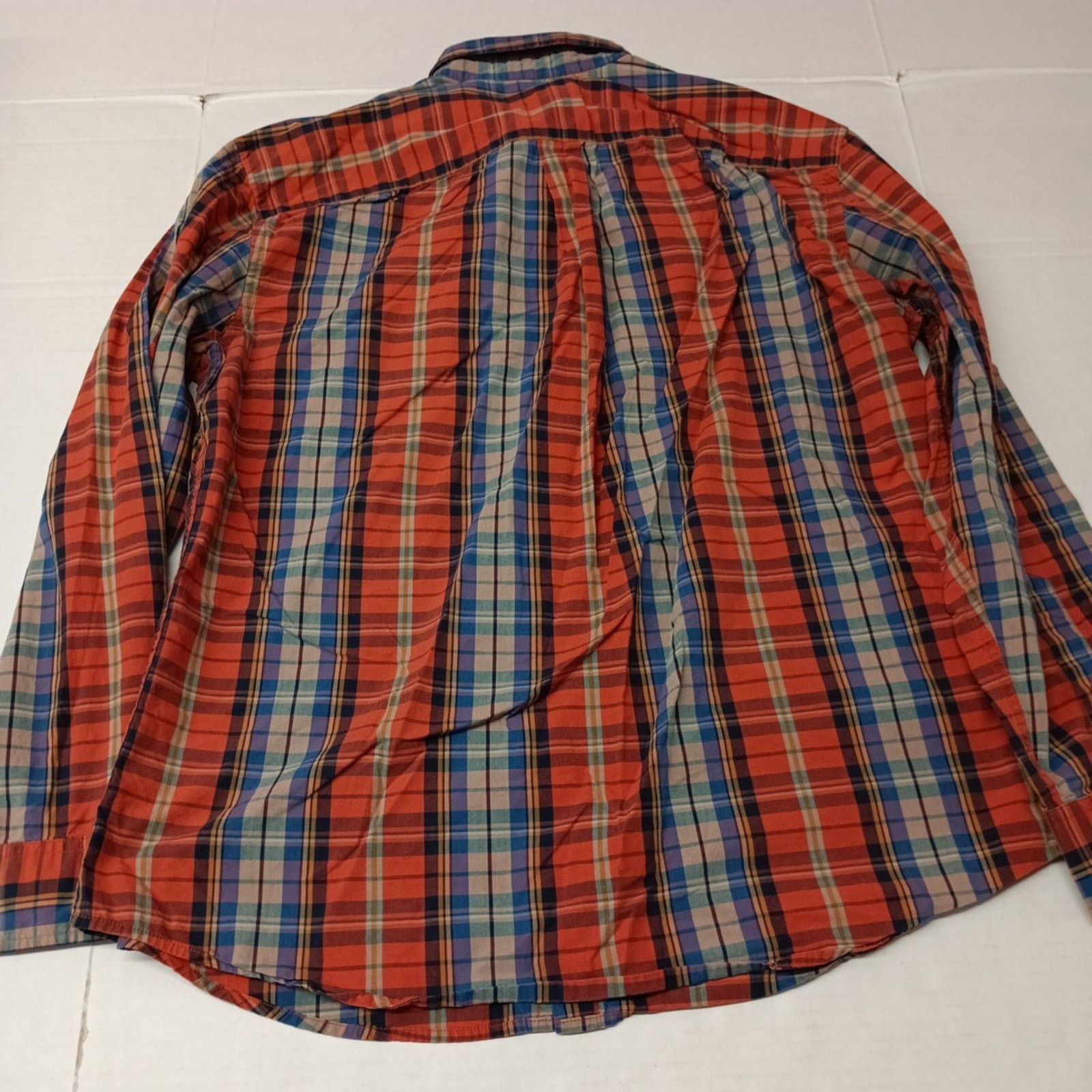 St. Johns Bay St. Johns Bay Comfort Stretch Men's Size XL Multi Plaid Size US XL / EU 56 / 4 - 7 Thumbnail