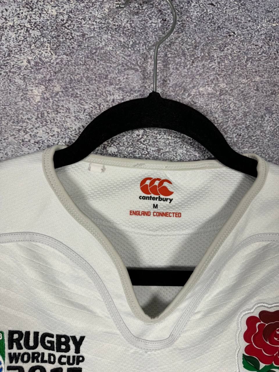 Canterbury of New Zealand England Rugby Union 2015 World Cup Canterbury Jersey Medium Size US M / EU 48-50 / 2 - 8 Thumbnail