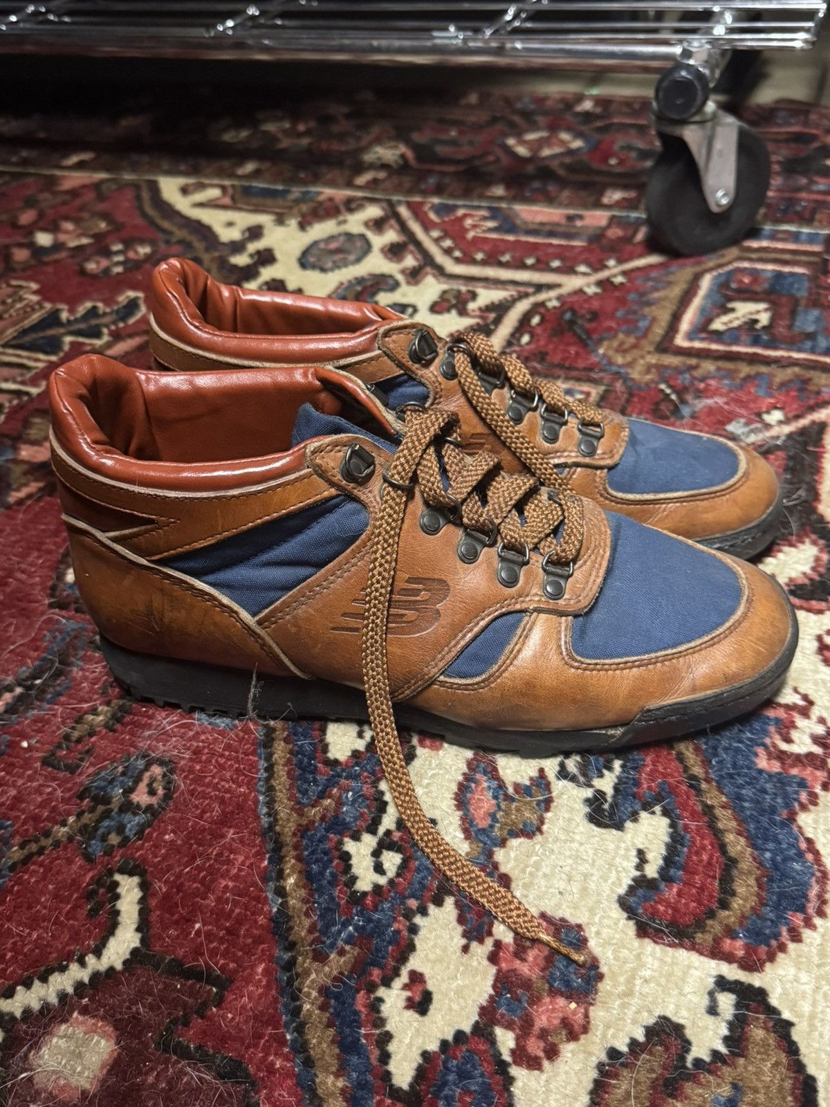 New Balance × Vintage 80s New Balance Rainer Hiking Sneaker Size US 10 / EU 43 - 1 Thumbnail