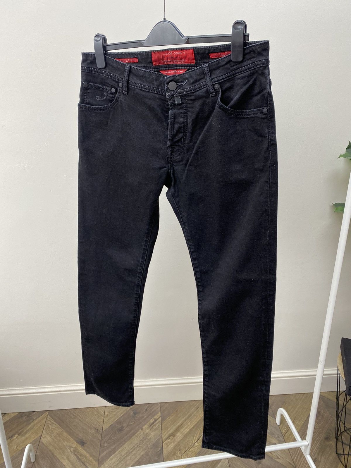 Jacob Cohen Vintage Jacob Cohen Black Pants Size US 35 - 2 Thumbnail