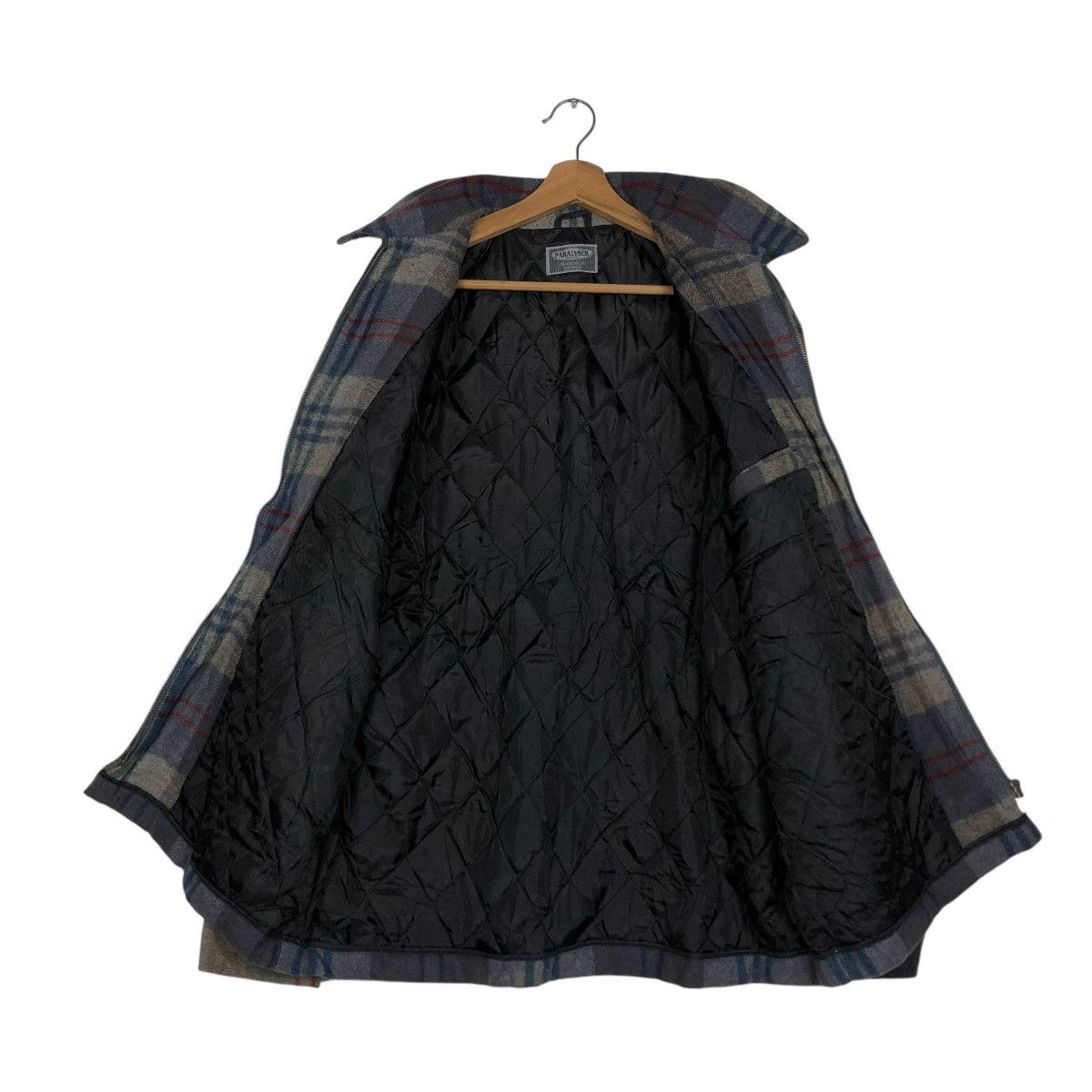 Japanese Brand 🔥VINTAGE FLANNEL WOOL JACKET ZIPPER PARALYSER ISSEY MIYAKE Size US M / EU 48-50 / 2 - 15 Thumbnail