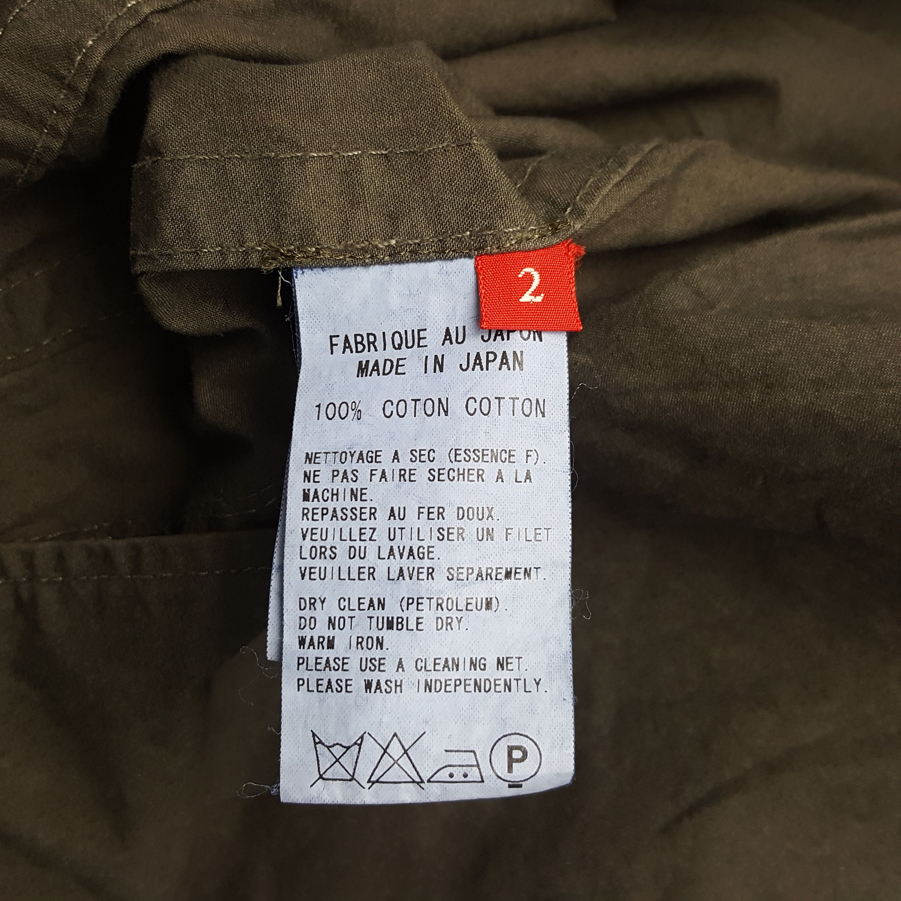 Vintage × Y's × Yohji Yamamoto Vintage Y's Red Label By Yohji Yamamoto Rare Coat Jacket Size XS / US 0-2 / IT 36-38 - 8 Thumbnail