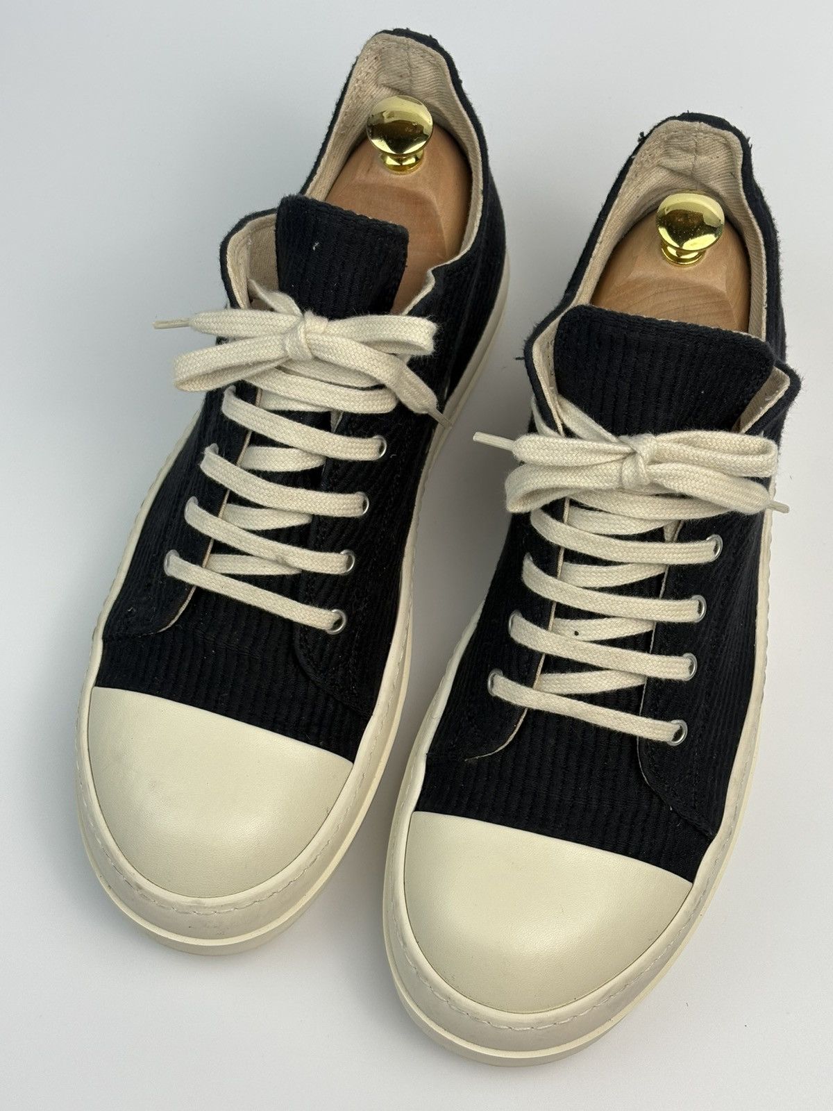 Rick Owens Corduroy Ramones Size US 9 / EU 42 - 3 Thumbnail