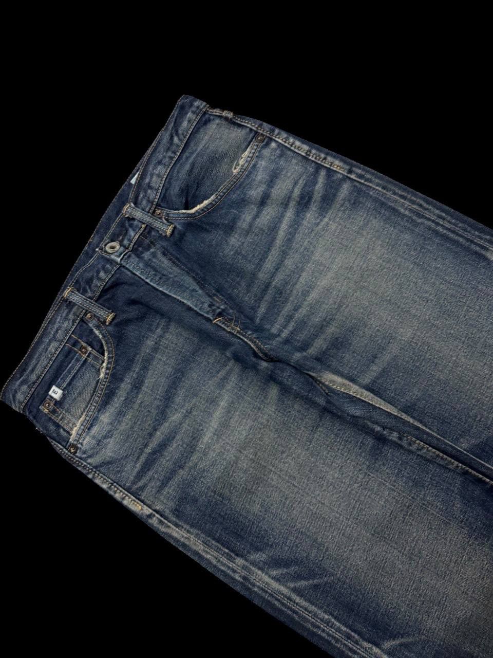 Edwin INSANE Edwin 90s Style Rusty Whisker Mudwash Distressed Jean Size US 31 - 6 Thumbnail
