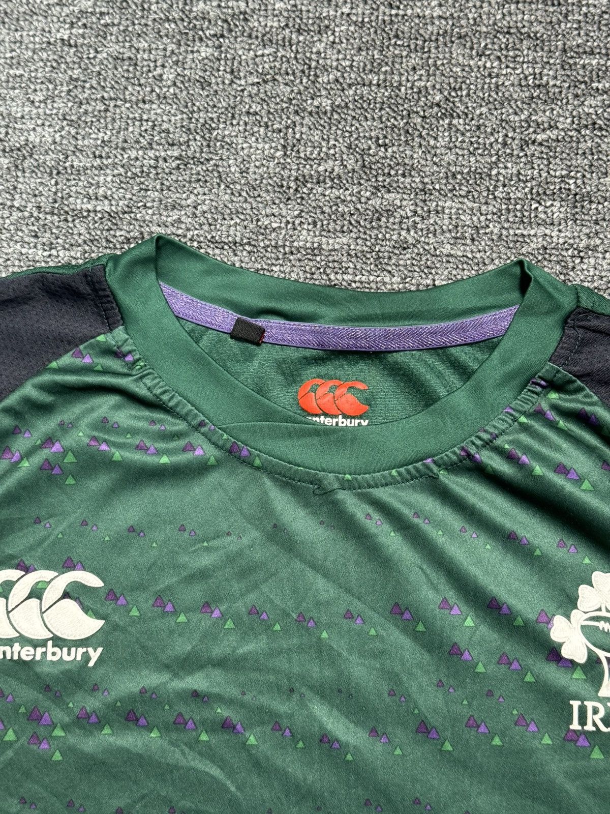 Canterbury of New Zealand Ireland Rugby Union Jersey Canterbury Size M Green IRFU Size US M / EU 48-50 / 2 - 6 Thumbnail