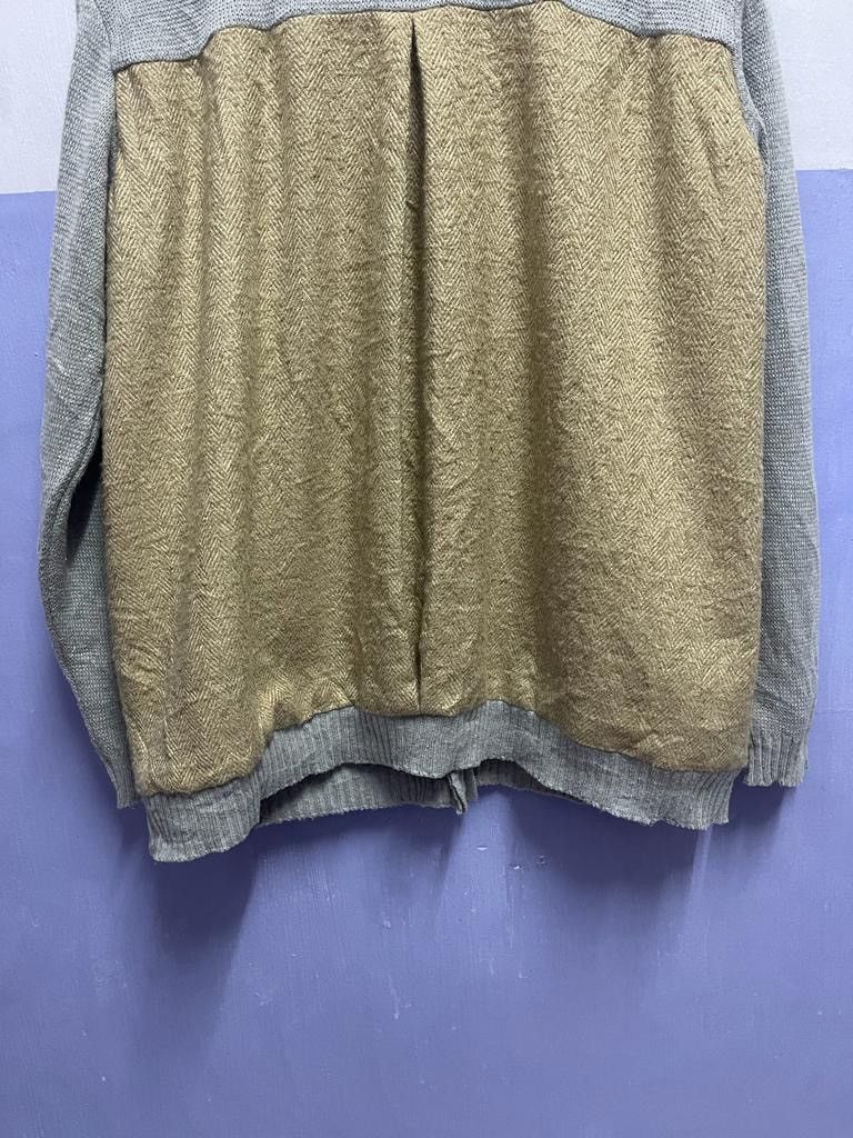 Ne-Net Rare Issey Miyake by Ne-net Half Wool Jacket 2 in 1 Size US M / EU 48-50 / 2 - 15 Thumbnail