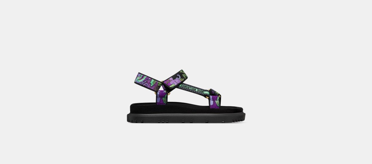 Dior o1w1db10724 D-Wave Sandals in Multicolor Size US 12 / IT 42 - 1 Thumbnail