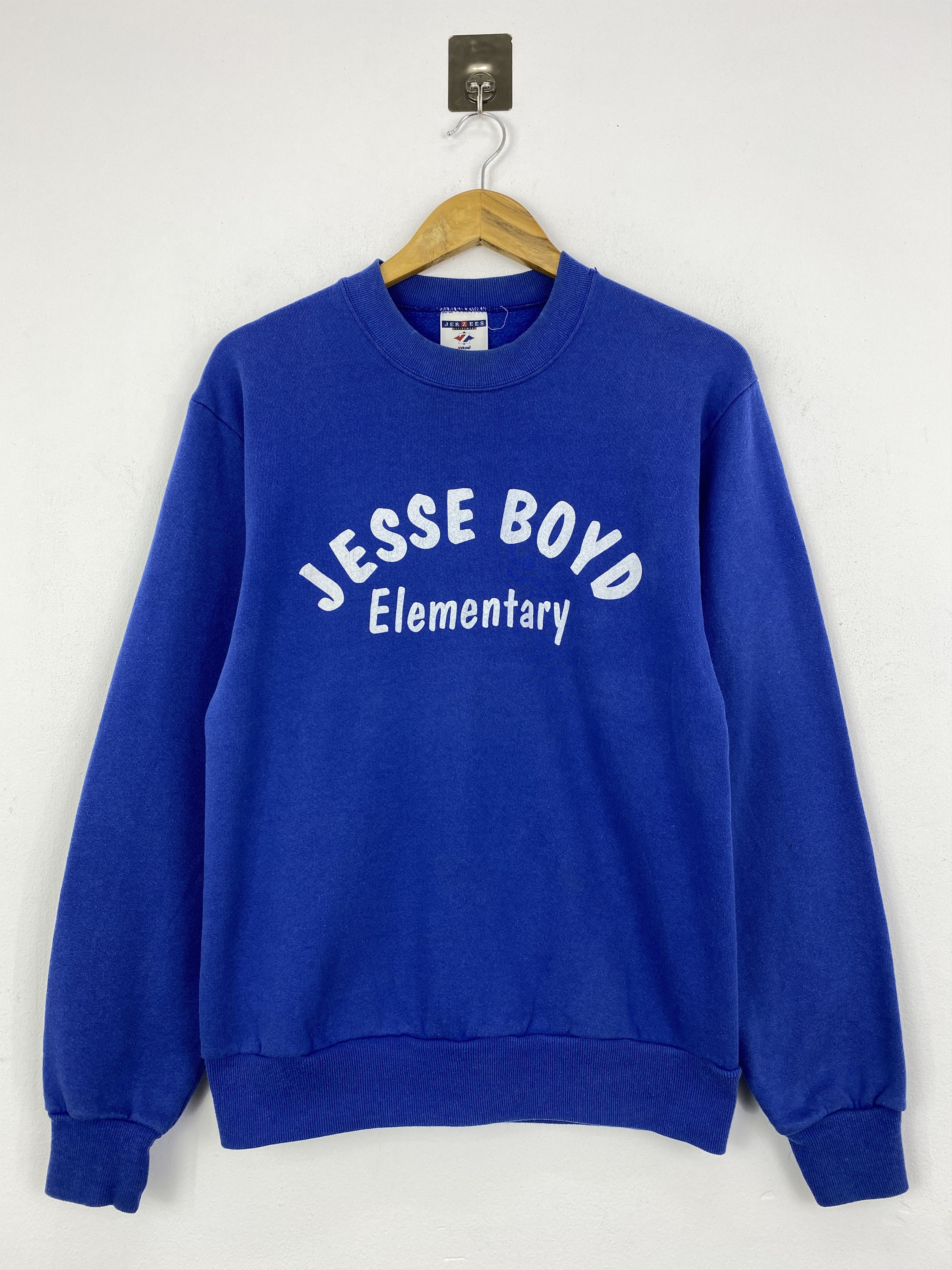 Vintage Vintage 90s Jesse Boyd Elementary Pullover Sweatshirt SH0145 Size US S / EU 44-46 / 1 - 1 Thumbnail