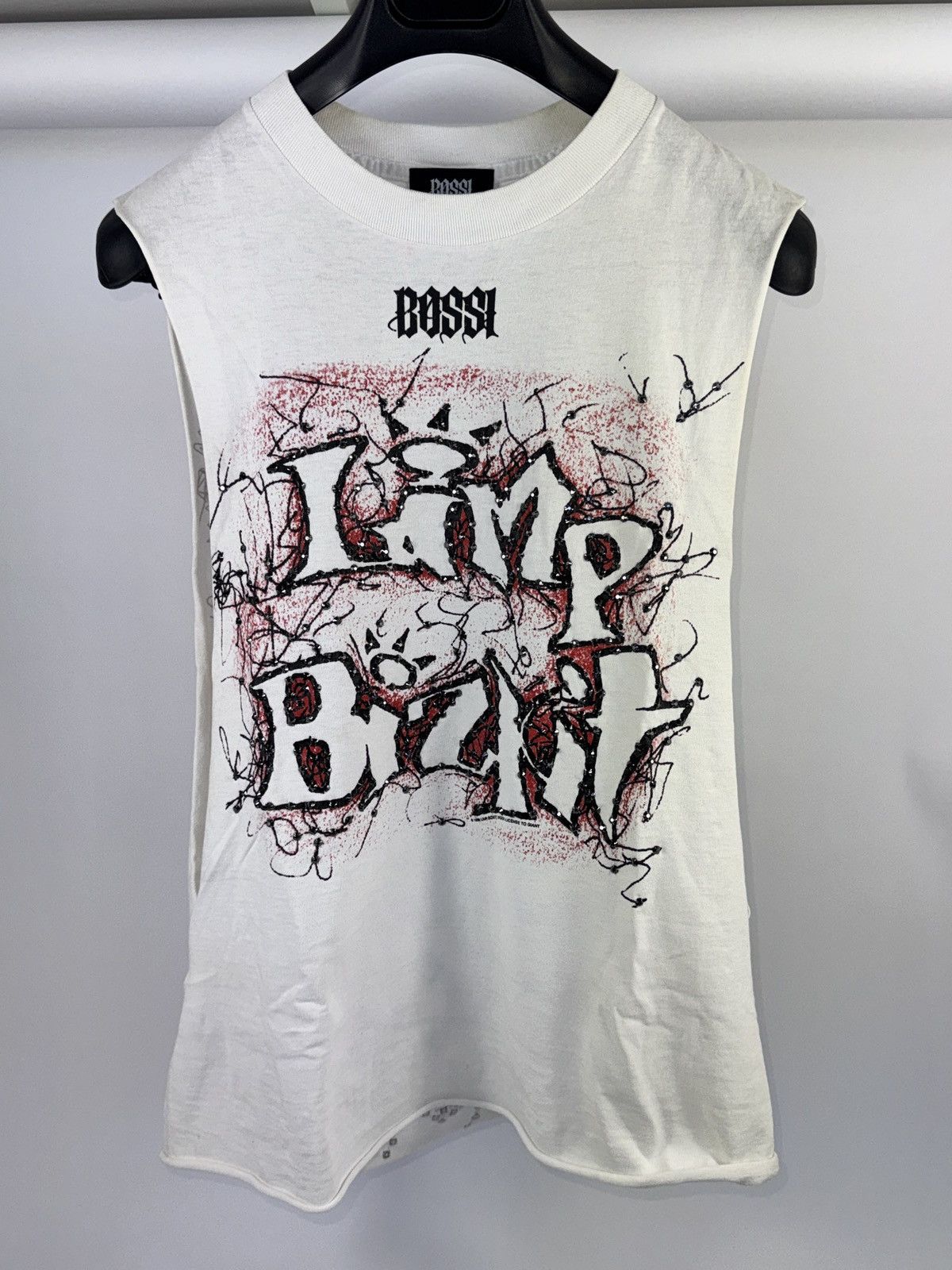 Bossi Sportswear 1/1 LIMPBIZKIT RHINESTONE DOUBLE LAYERED VINTAGE T-SHIRT Size US S / EU 44-46 / 1 - 9 Thumbnail