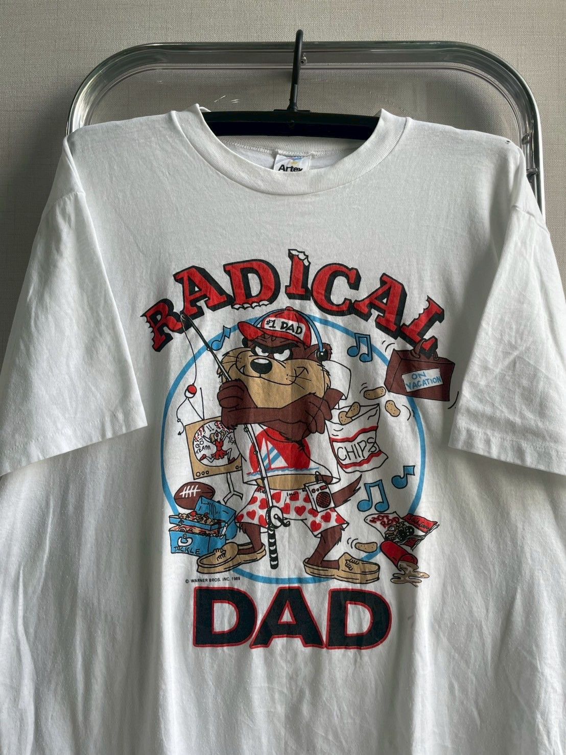 Warner Bros Vintage Looney Tunes Tasmanian 90s T-shirt Size US S / EU 44-46 / 1 - 1 Thumbnail
