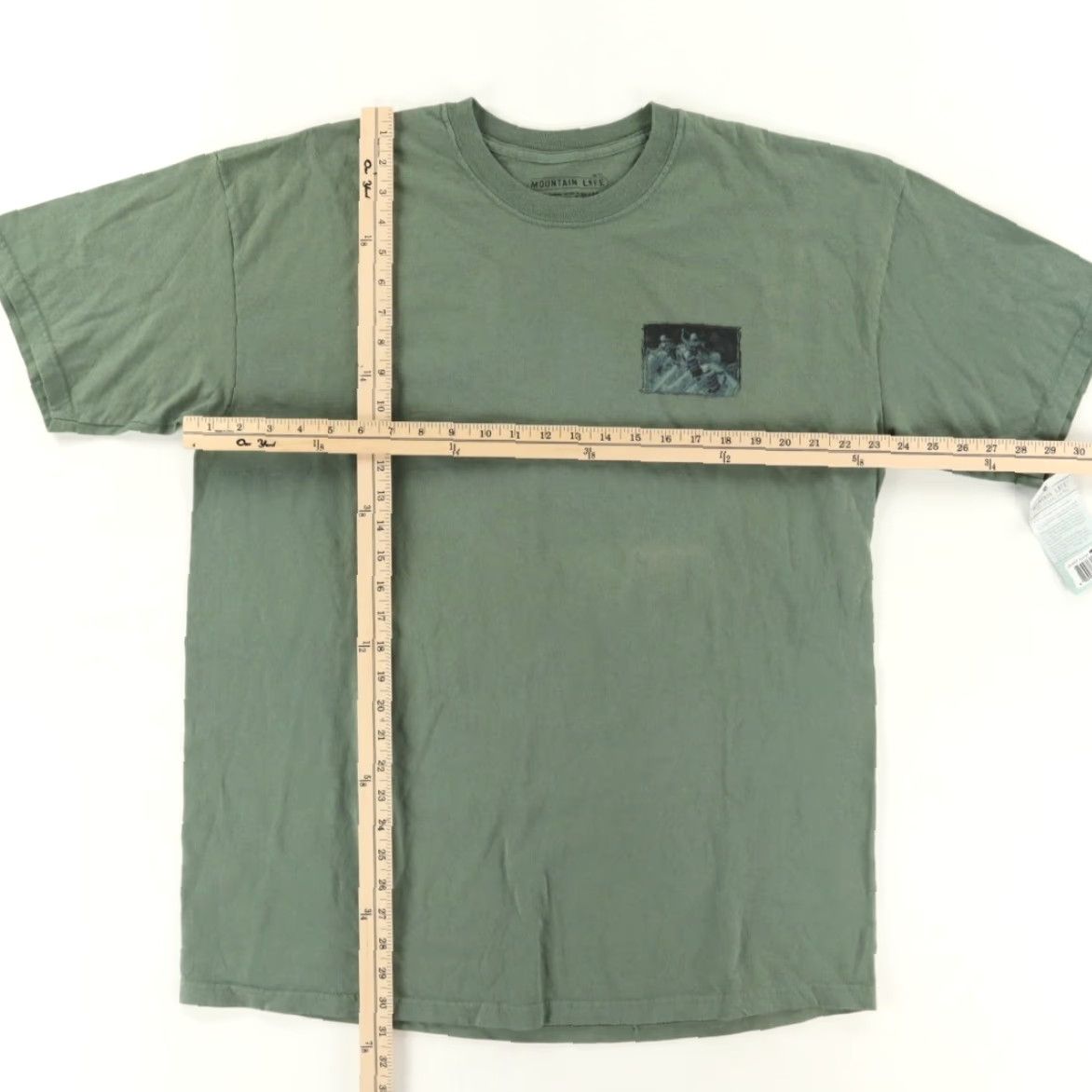 Alife Mountain Life Shirt Green XL Men White Water Rafting T-Shirt (adjusted to fit rules) Size US XL / EU 56 / 4 - 4 Thumbnail