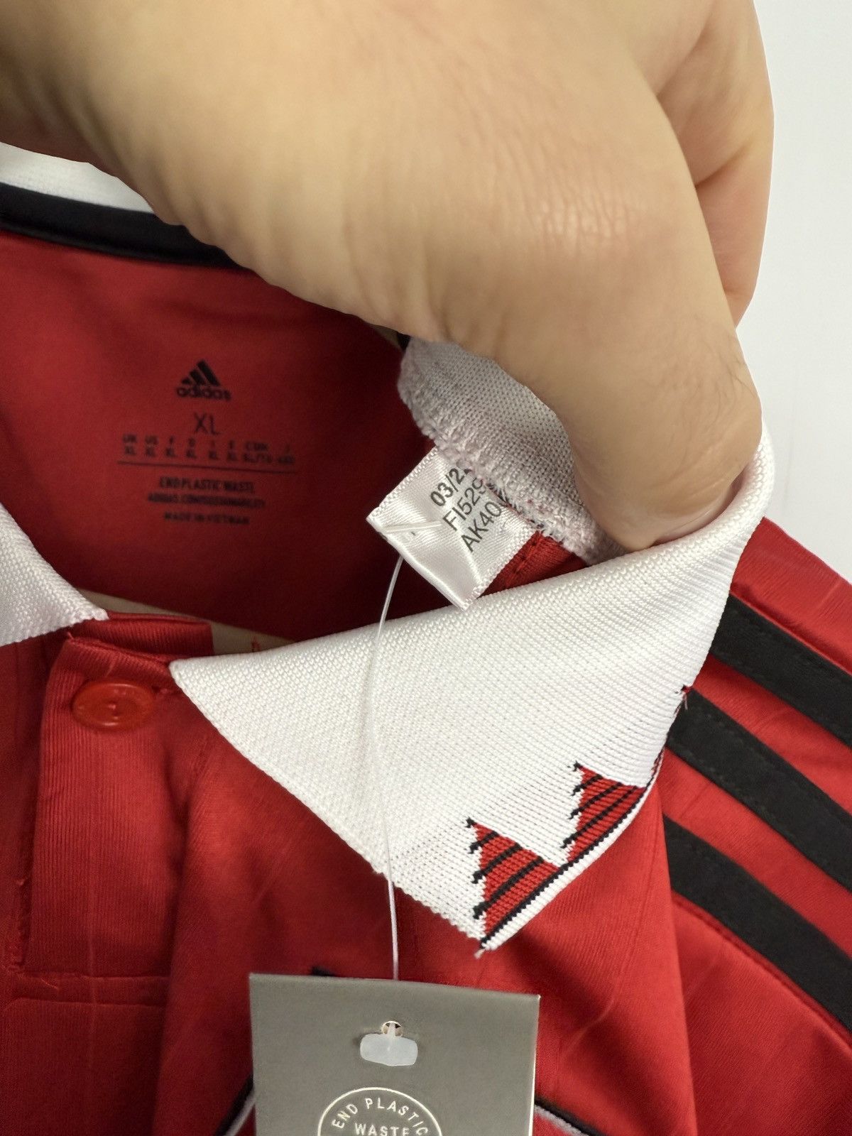 Adidas Y2K 2022 Adidas MANCHESTER UNITED Soccer Jersey Blokecore Size US XL / EU 56 / 4 - 8 Thumbnail