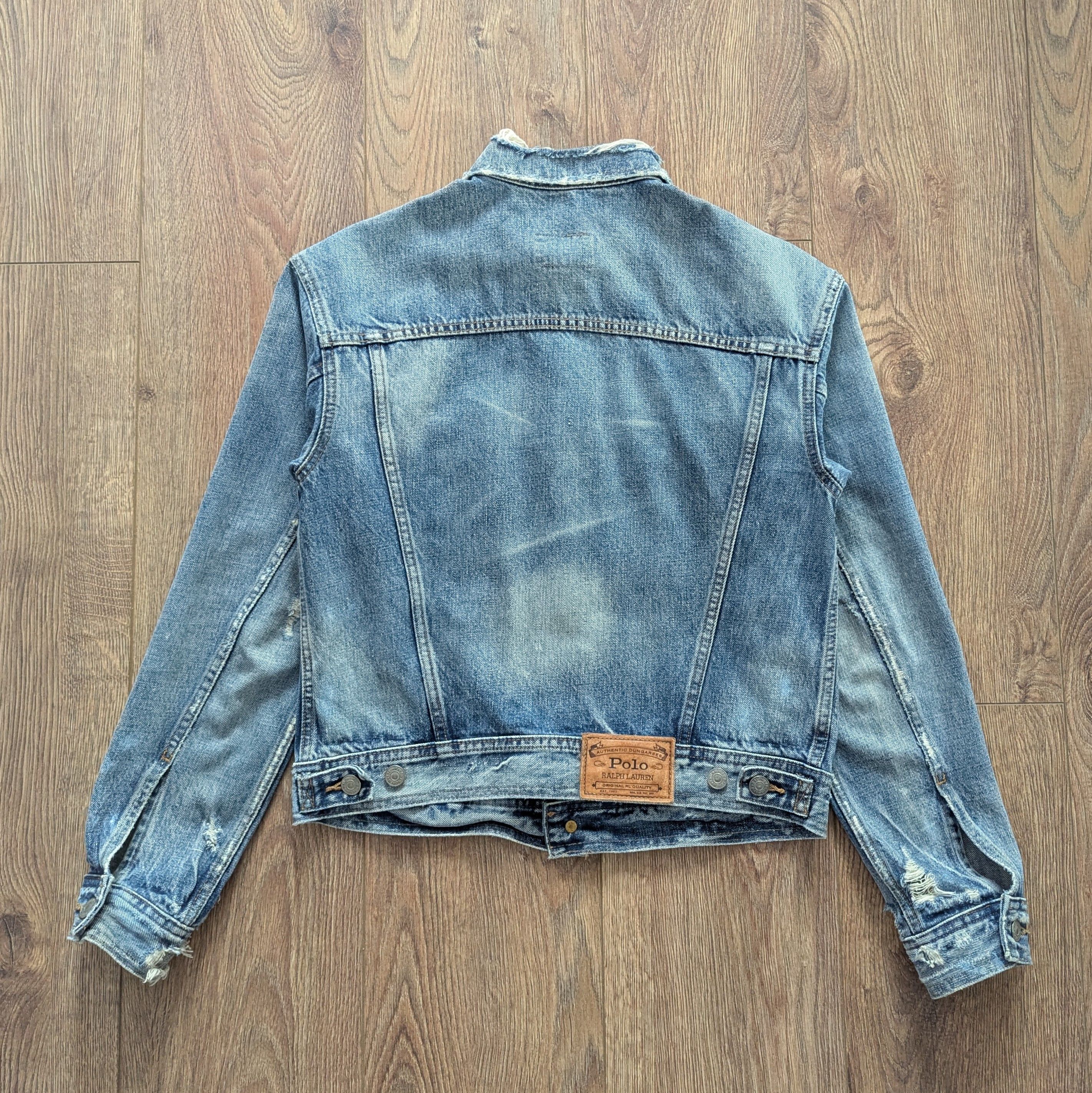 Polo Ralph Lauren Polo Ralph Lauren Denim Jacket Size XS Made In Mexico Size XS / US 0-2 / IT 36-38 - 17 Thumbnail