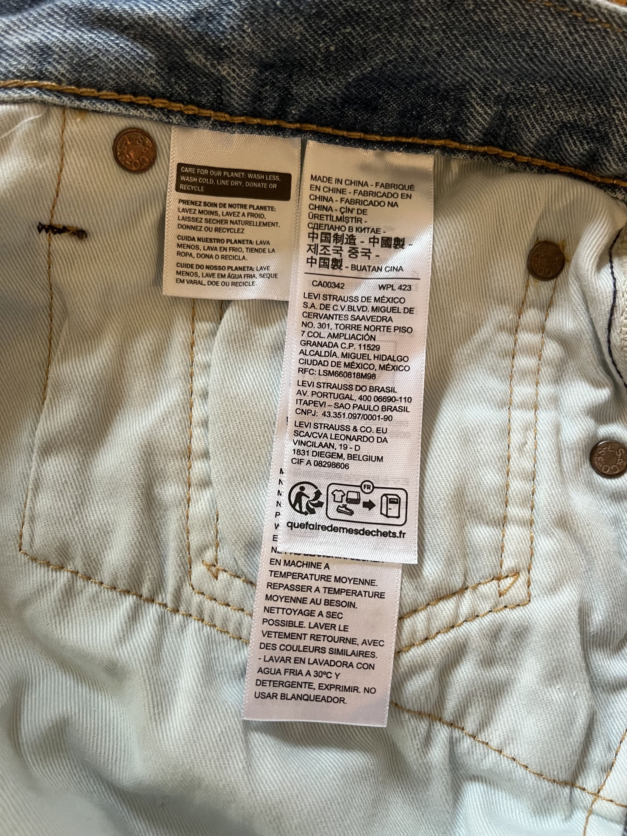 Levi's Levi's Premium light wash selvedge 501 jeans BNWOT 31x30 Size US 32 / EU 48 - 14 Thumbnail