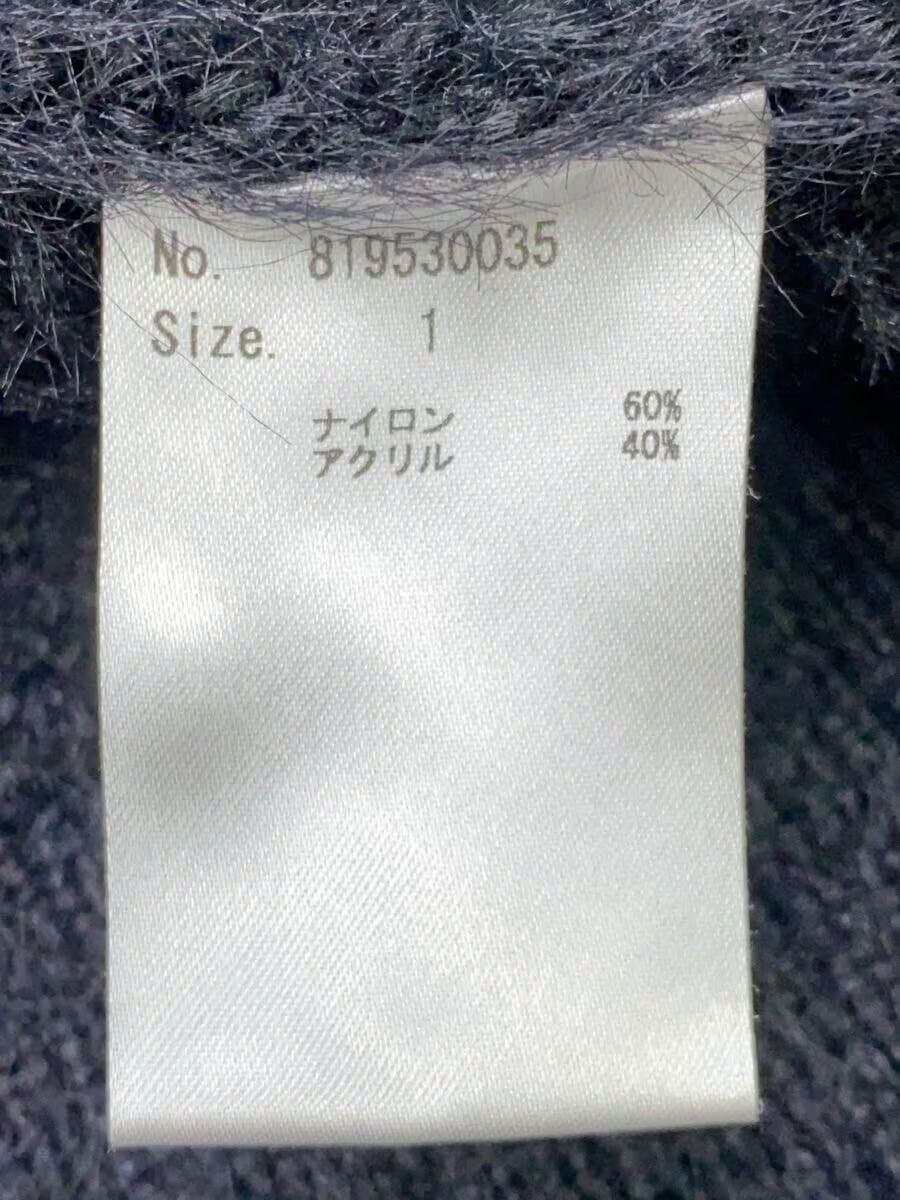 Number (N)ine Black Faux Mohair Knit Sweater Size US S / EU 44-46 / 1 - 4 Thumbnail