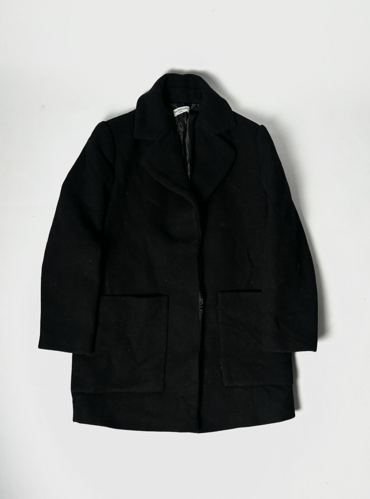 Image of Balenciaga Coat in Black, Women's (Size XS)