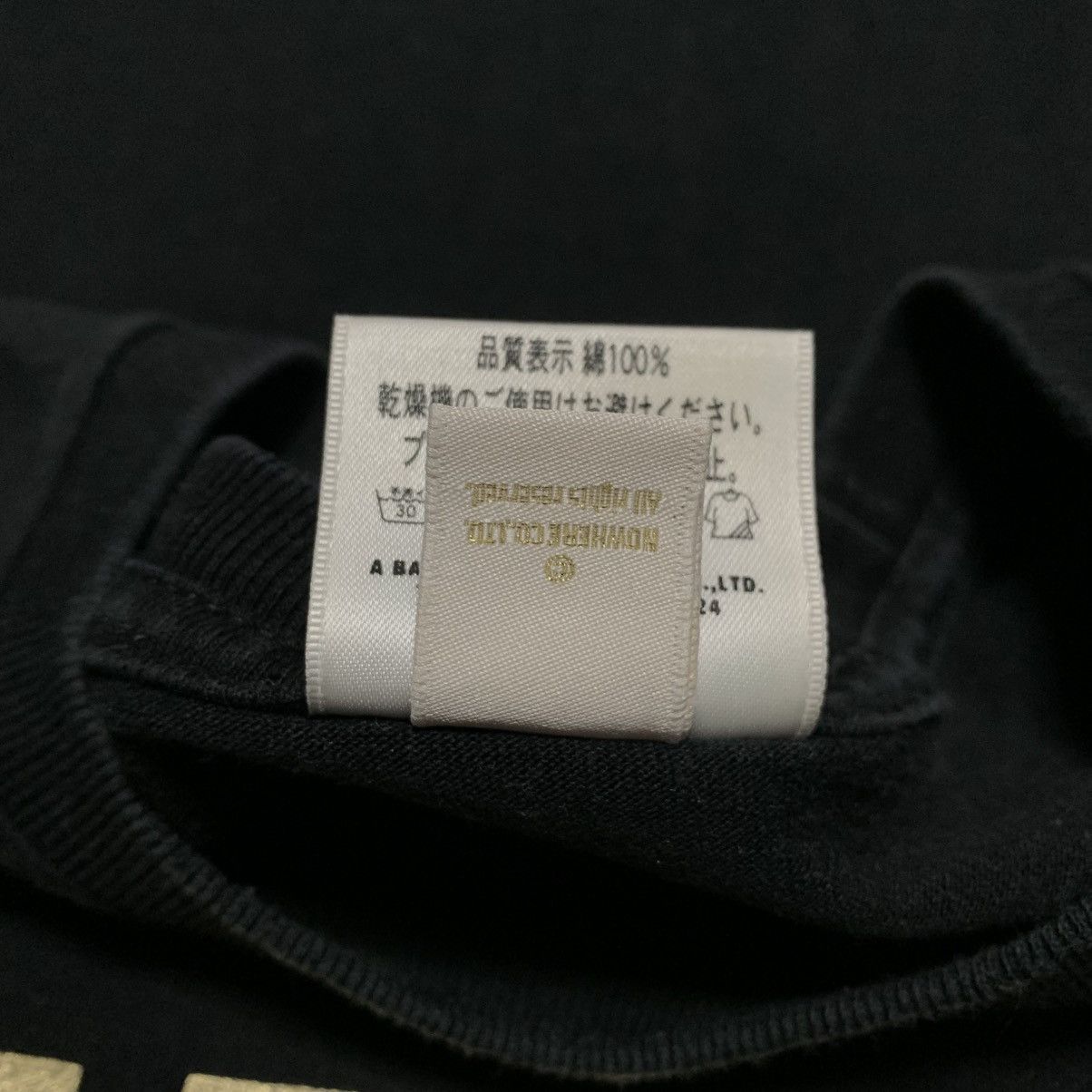 Bape Bape Medium Gold Bathing Ape Black Tee A Bathing Ape Size US M / EU 48-50 / 2 - 7 Thumbnail