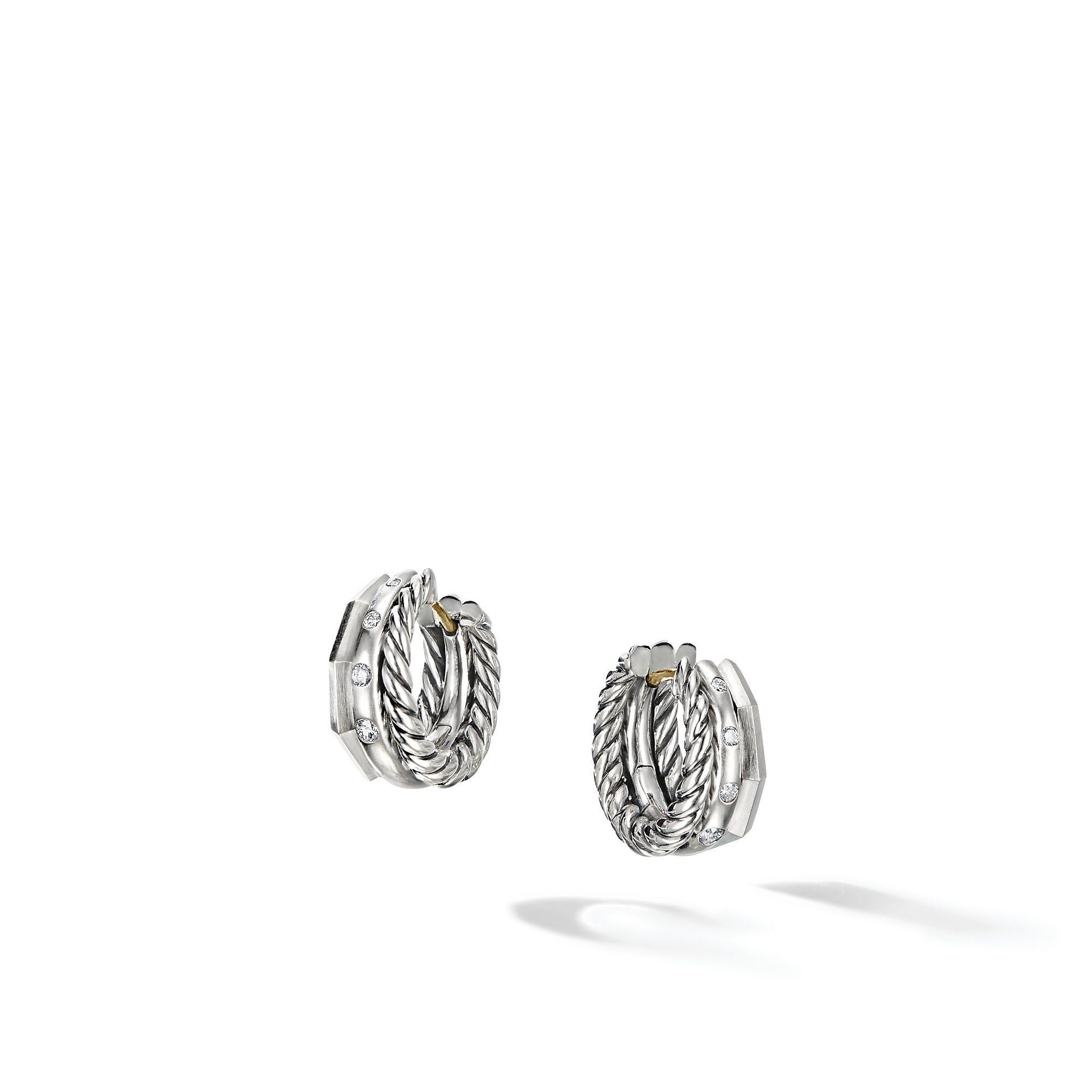 David Yurman o1w1db11025 E16226D Earrings in Silver Size ONE SIZE - 1 Thumbnail