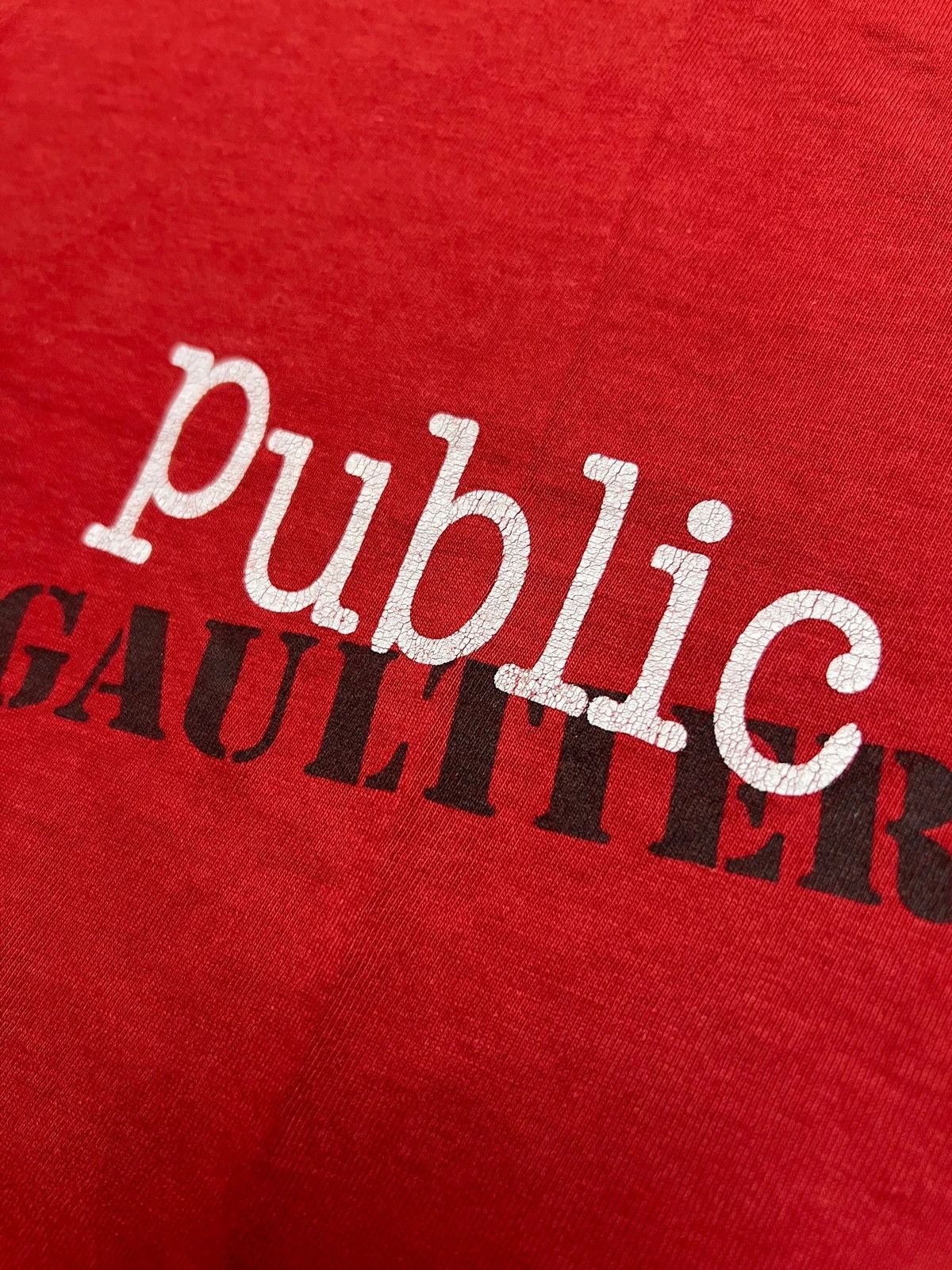Jean Paul Gaultier Rare jpg jean Paul gaultier red tshirt Size L / US 10 / IT 46 - 3 Thumbnail