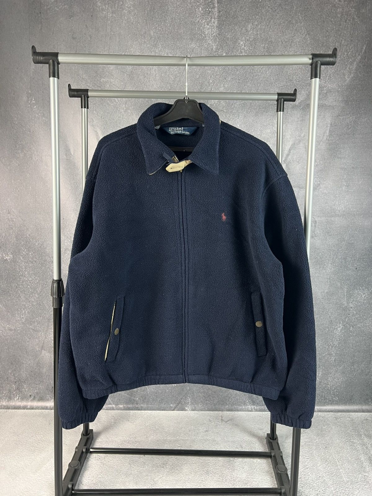Polo Ralph Lauren × Vintage Vintage Polo Ralph Lauren full zip fleece jacket Size US L / EU 52-54 / 3 - 1 Thumbnail