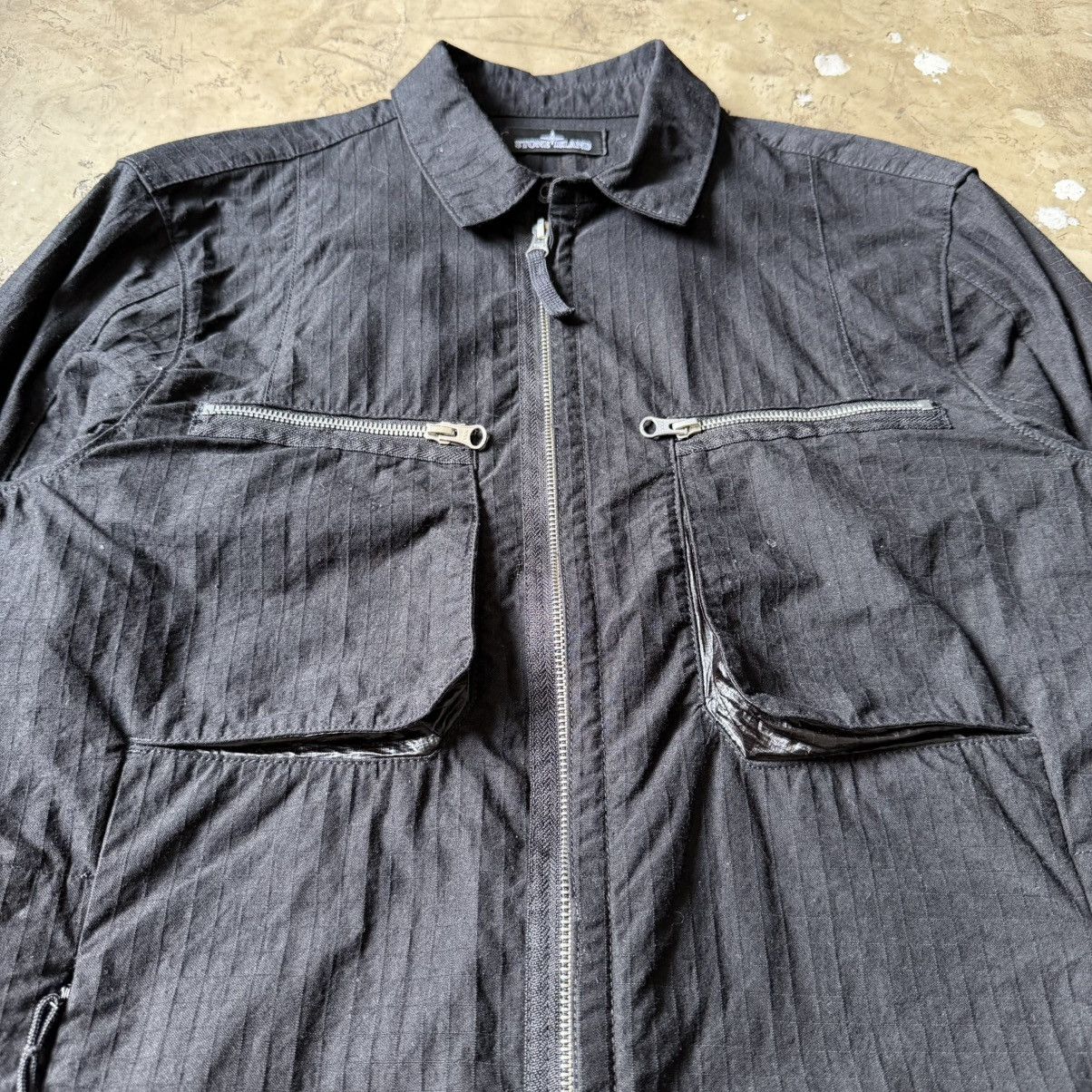 Stone Island Stone Island - Shadow Project Naslan Ripstop Overshirt Size US M / EU 48-50 / 2 - 3 Thumbnail