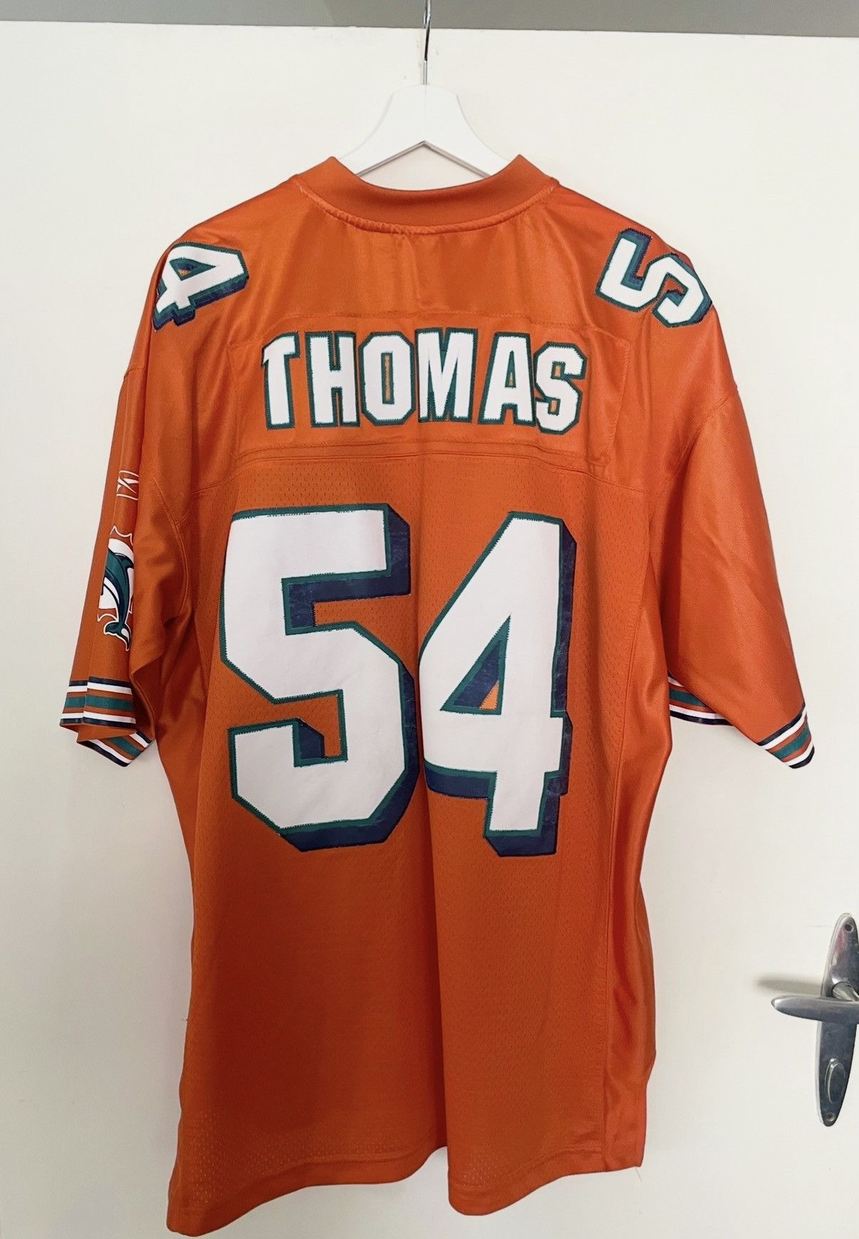 Reebok Miami Dolphins Reebok 2005 Thomas Jersey Size US L / EU 52-54 / 3 - 2 Thumbnail